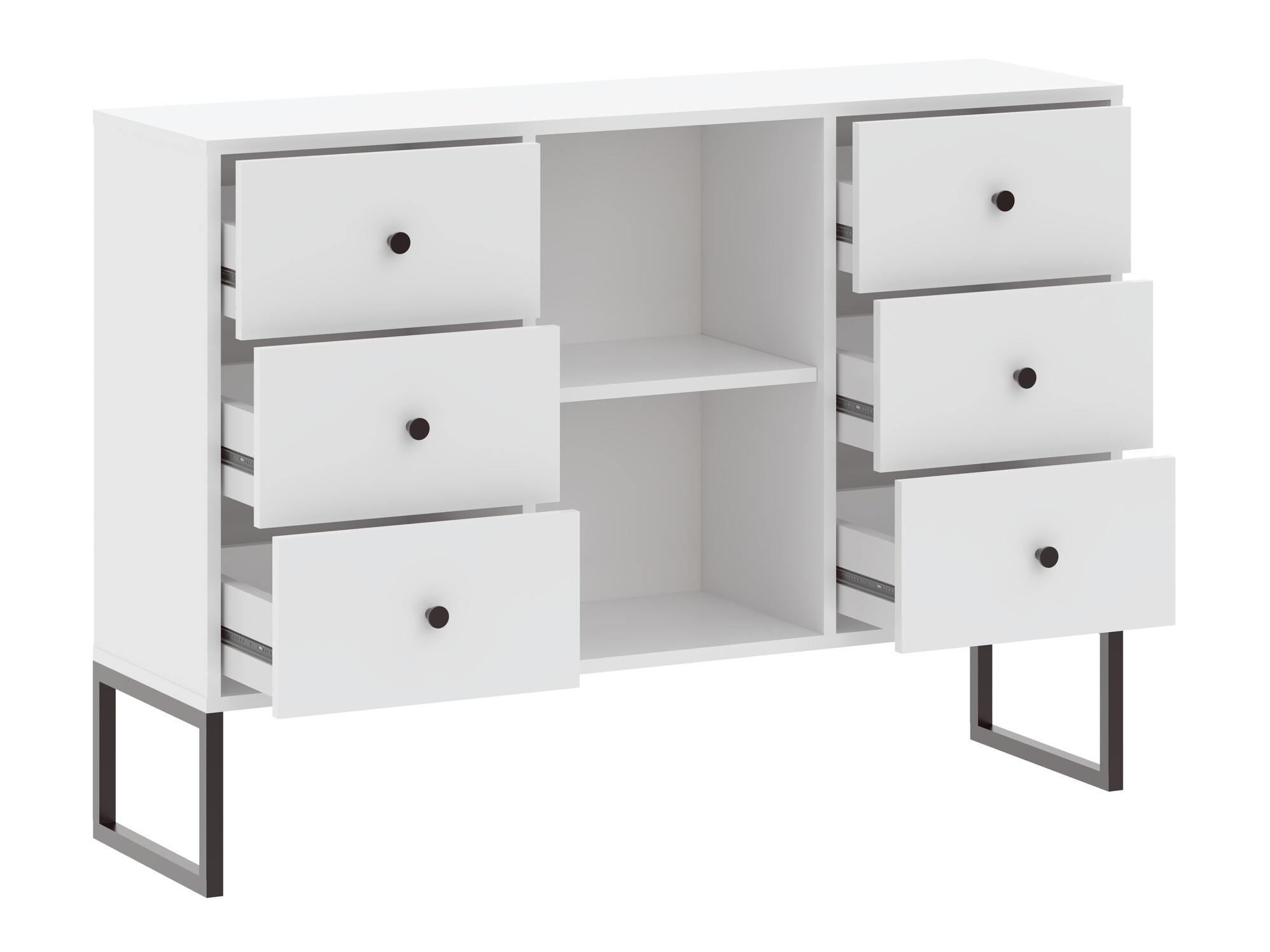 Chest of drawers Dalferi 104 (White)