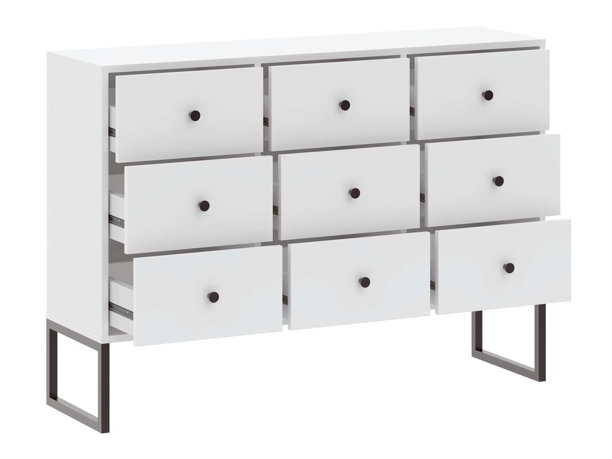 Chest of drawers Dalferi 105 (White)