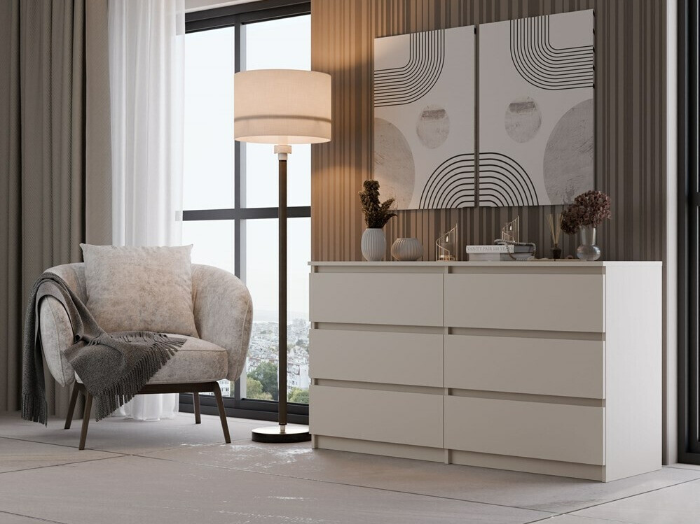 Chest of drawers Elbvelu 102 (Cashmere)