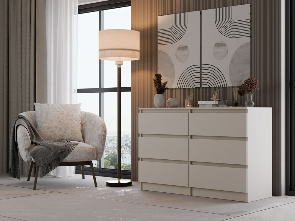 Chest of drawers Elbvelu 103 (Cashmere)