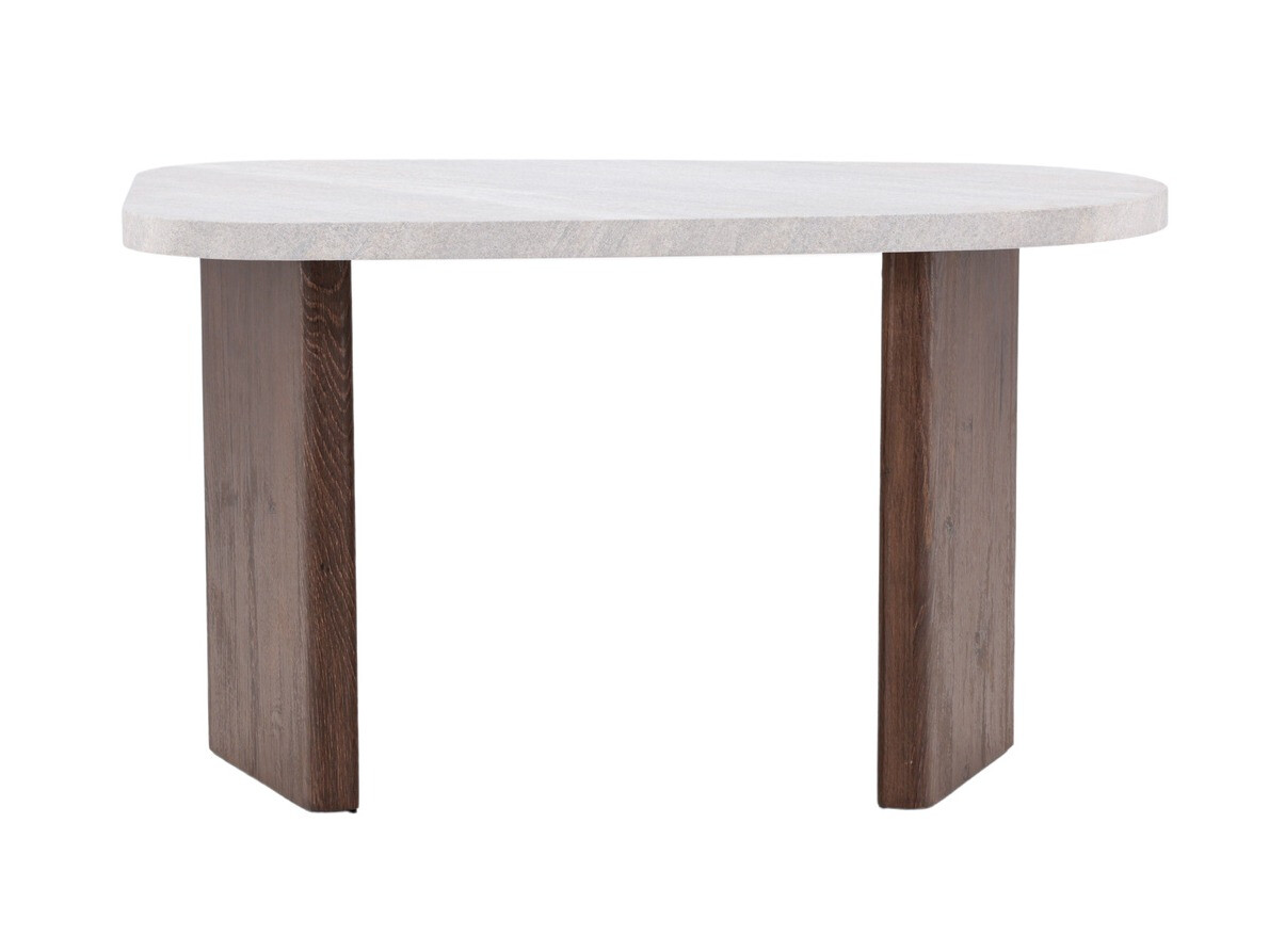 Coffee table Dallas 4214 (Light grey + Brown)