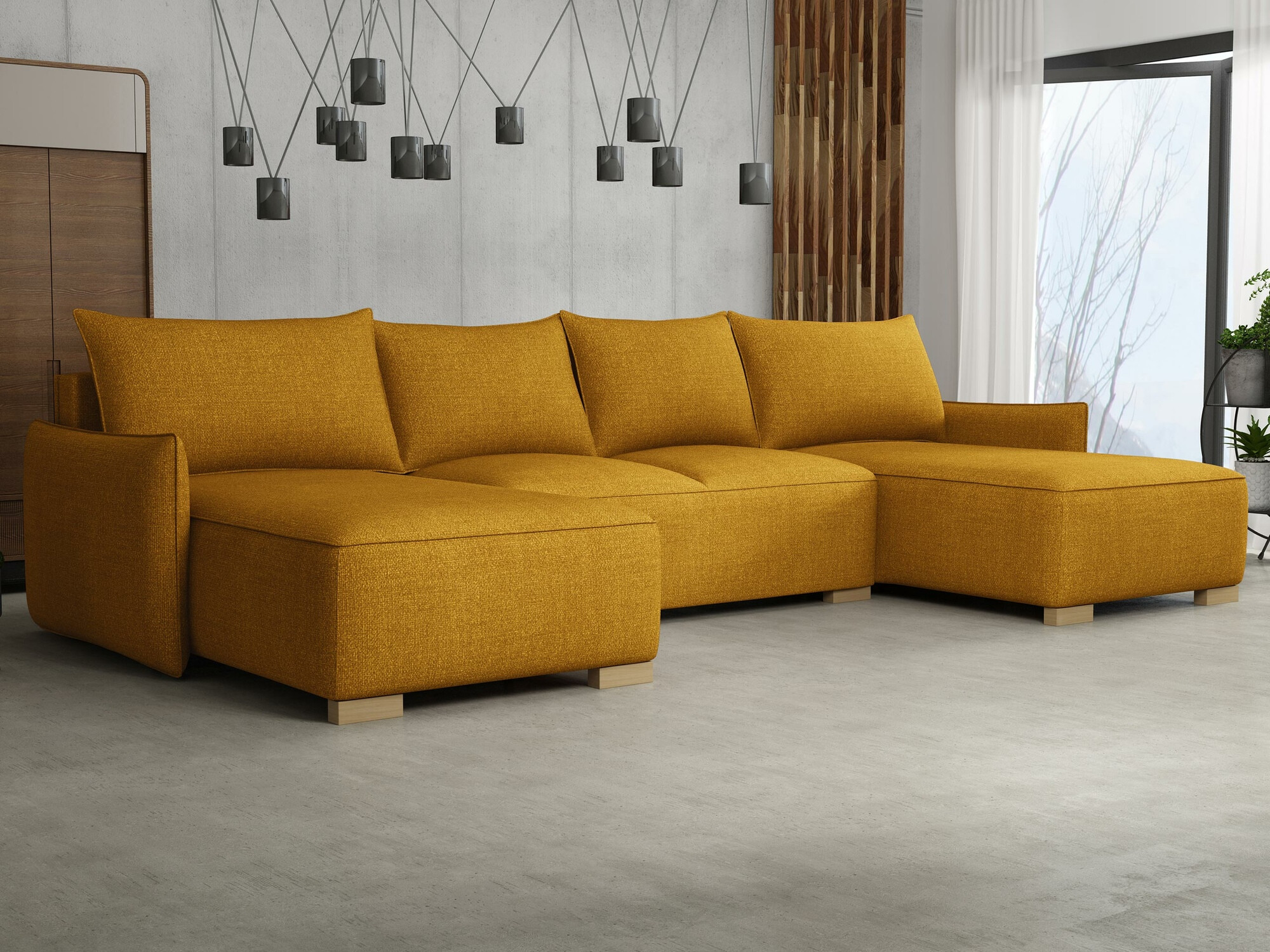 Corner sofa Columbus 218 (Soul 10)