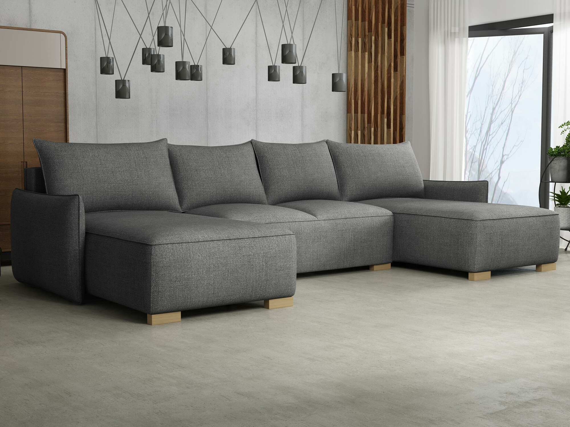 Corner sofa Columbus 218 (Soul 18)