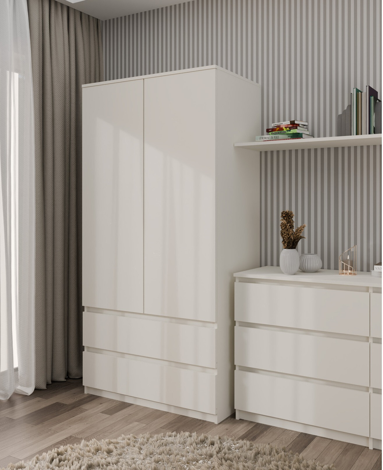 Wardrobe Elbvelu 116 (Cashmere)