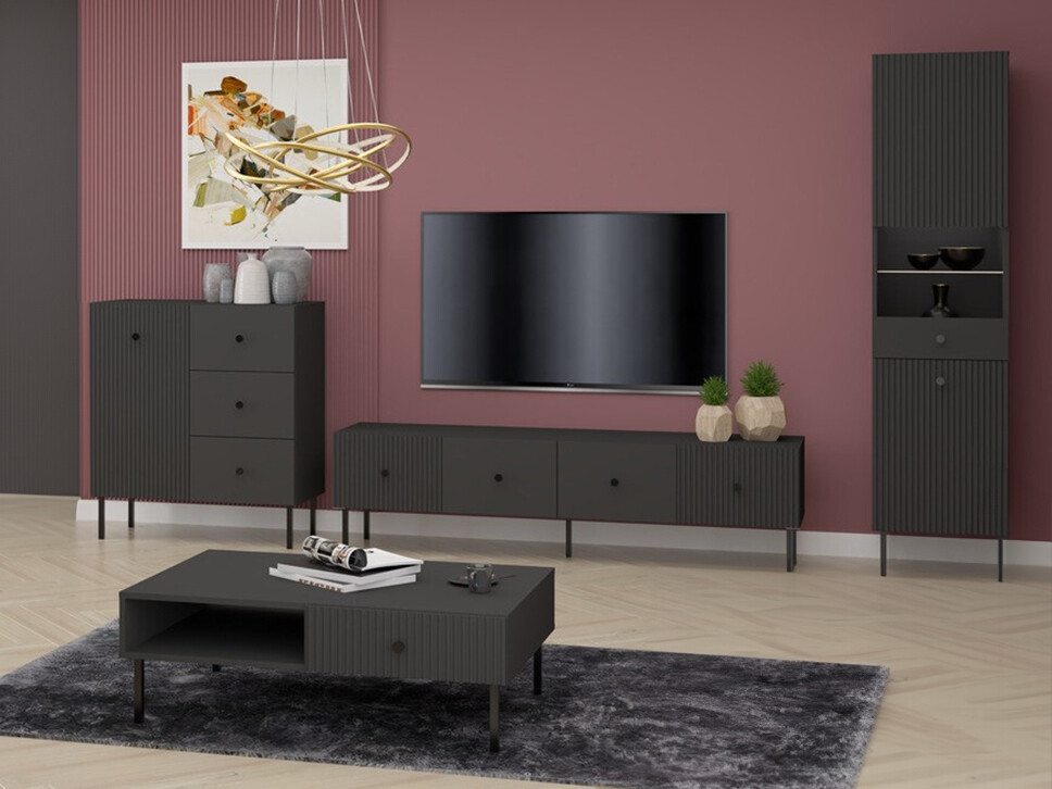 Living room set Etliva 109 (Anthracite)