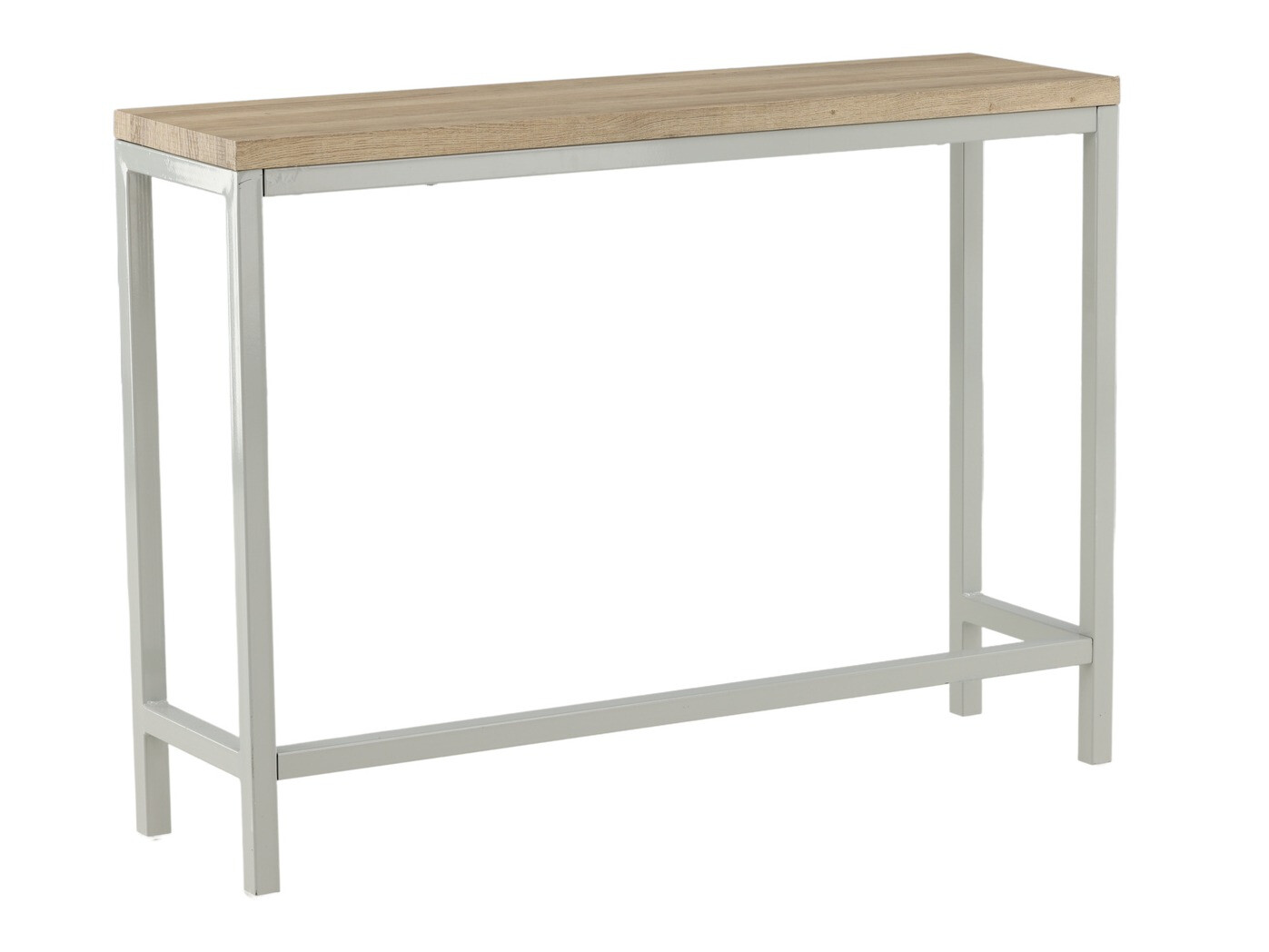Console table Dallas 2468 (Grey + Light wood)