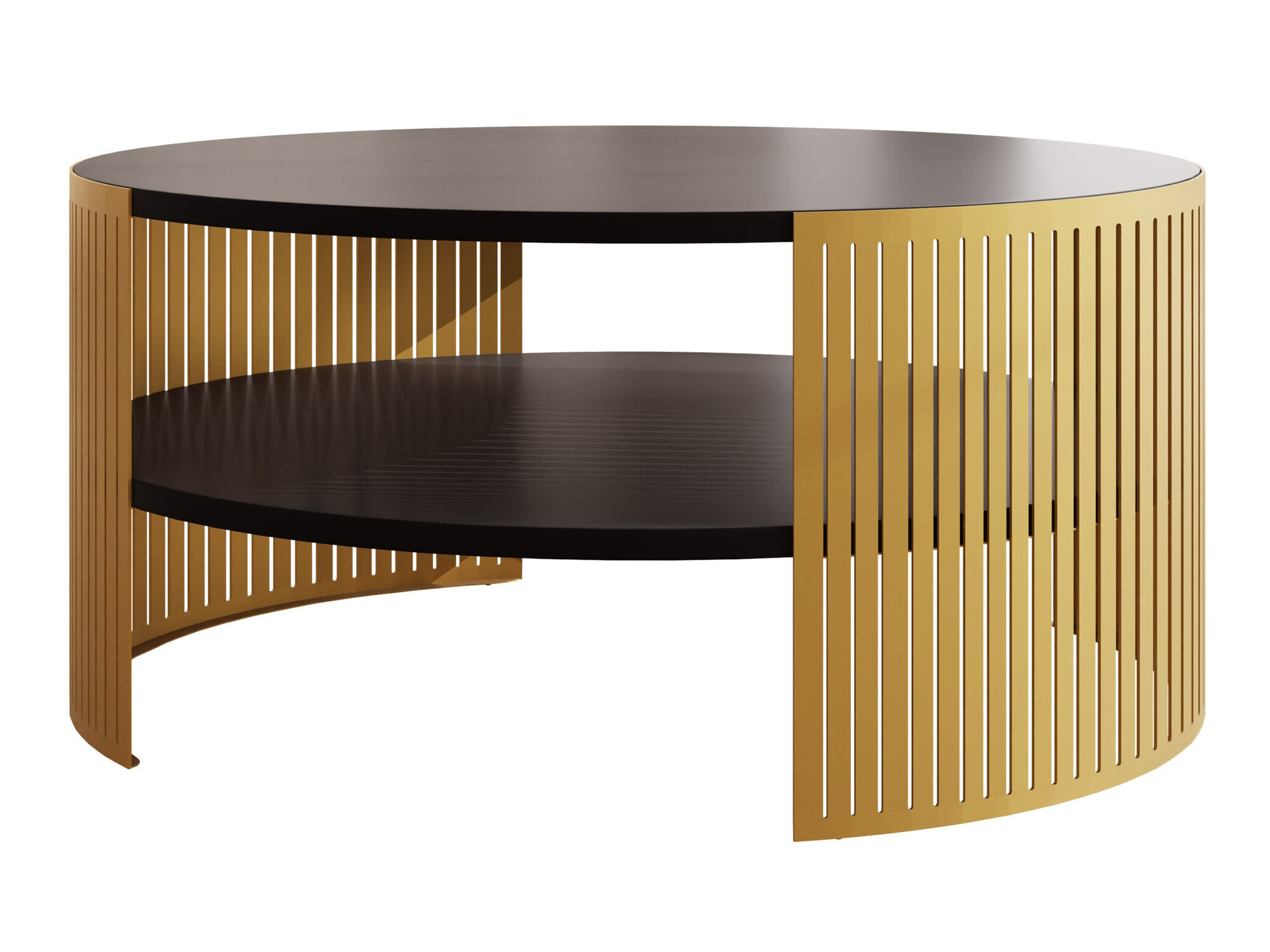 Coffee table Civer I (Golden + Black)