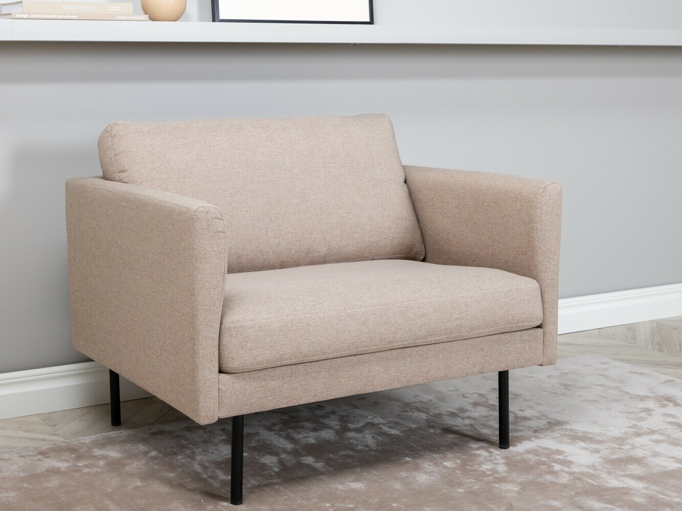Armchair Fercame 101 (Brown + Black)