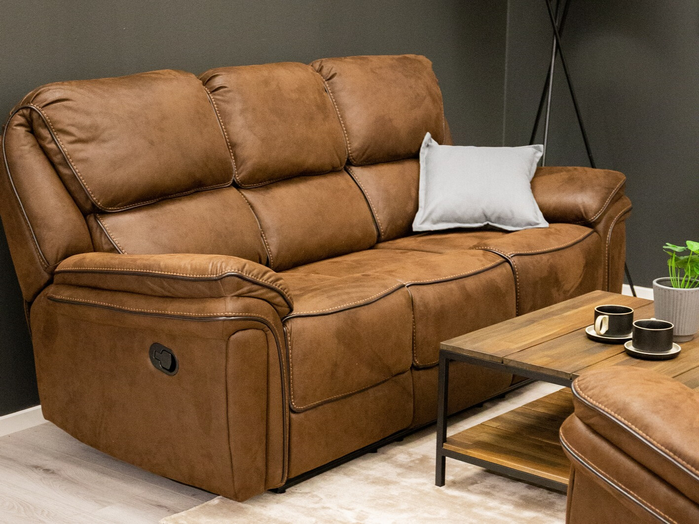 Sofa recliner Dallas 4724 (Brown)