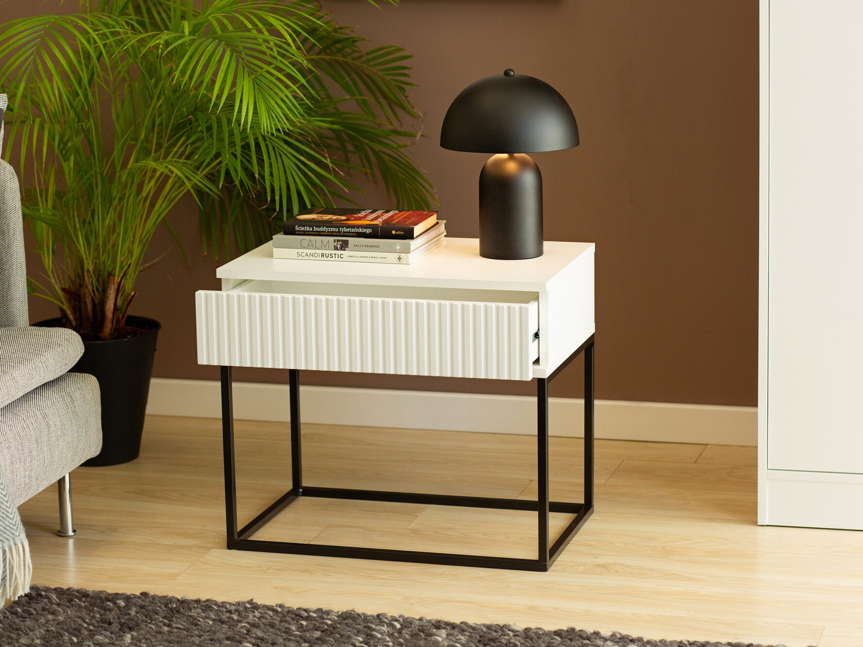 Bedside table Bristol 190 (White)