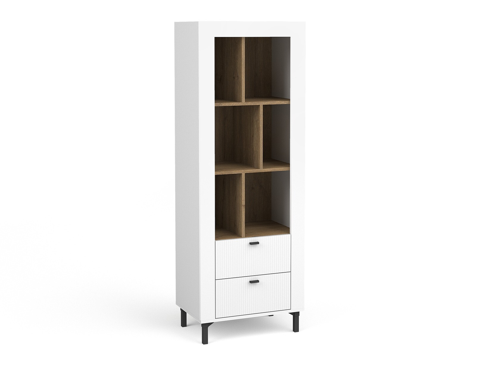 Bookcase Mormavu 102 (Matte white)