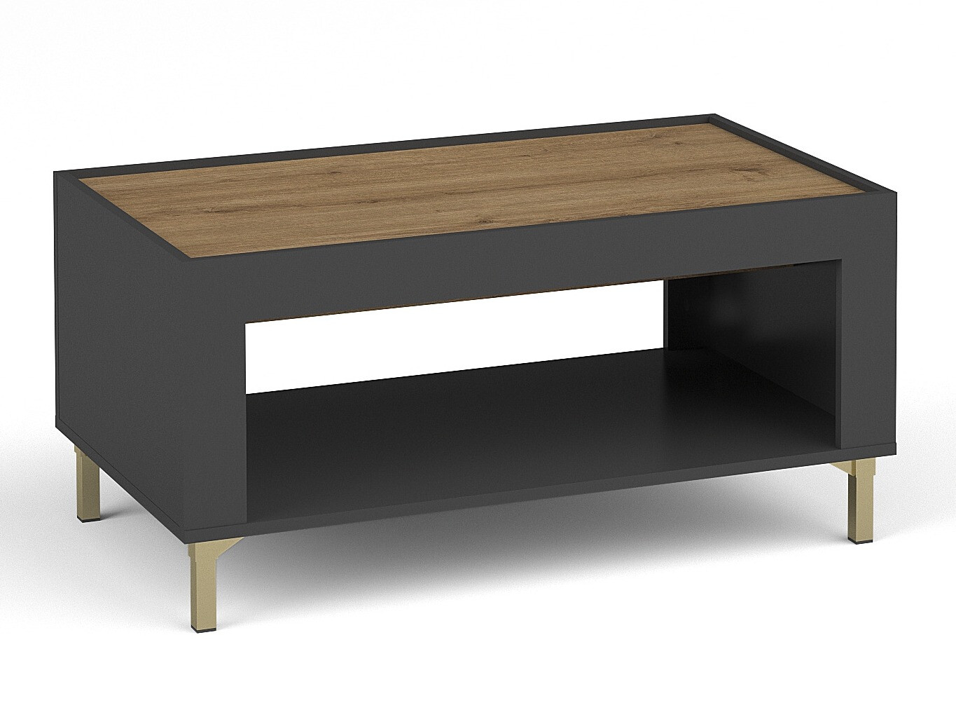 Coffee table Mormavu 107 (Matte black)