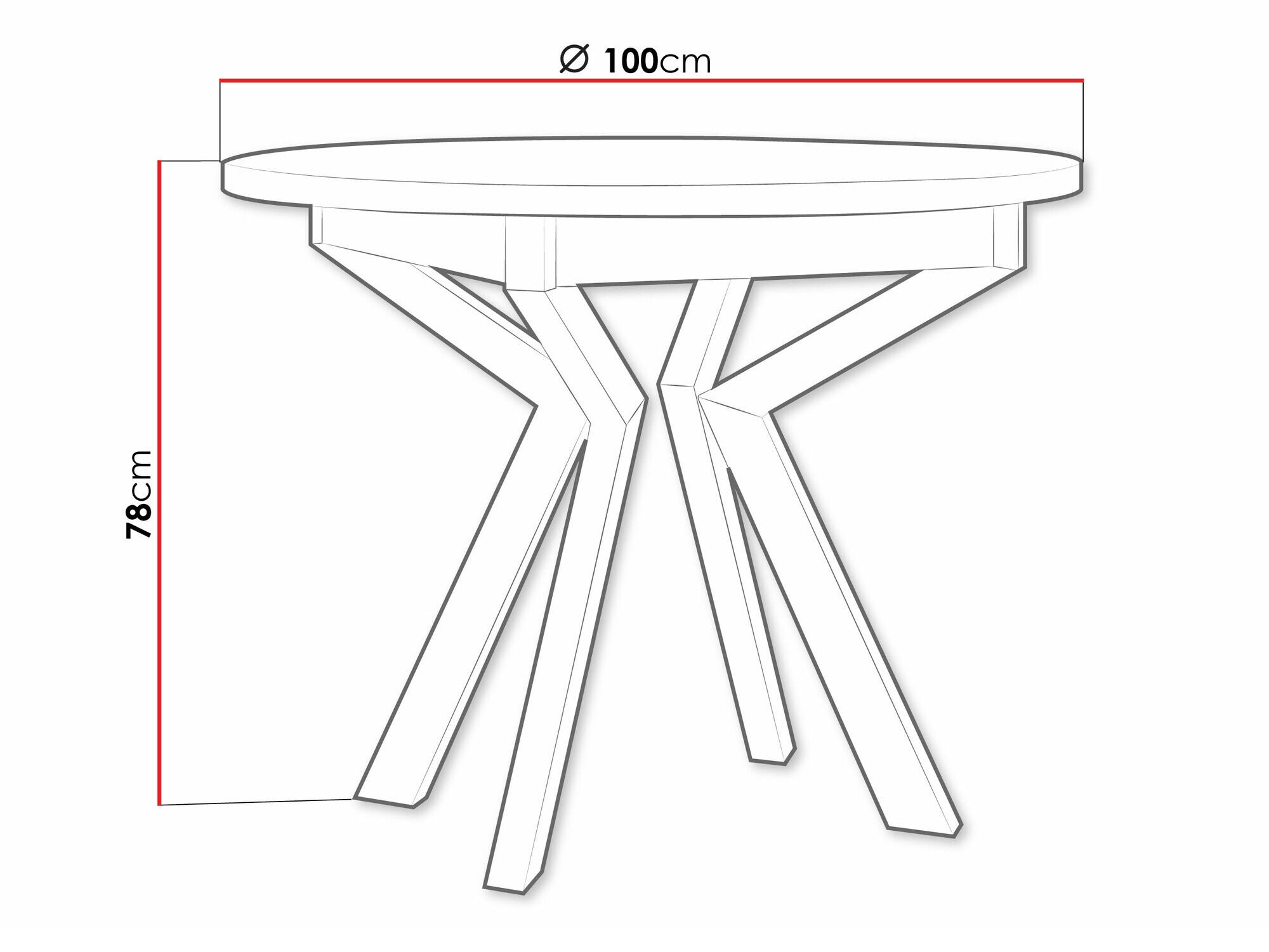 Table Victorville 368 (Artisan oak + Black)