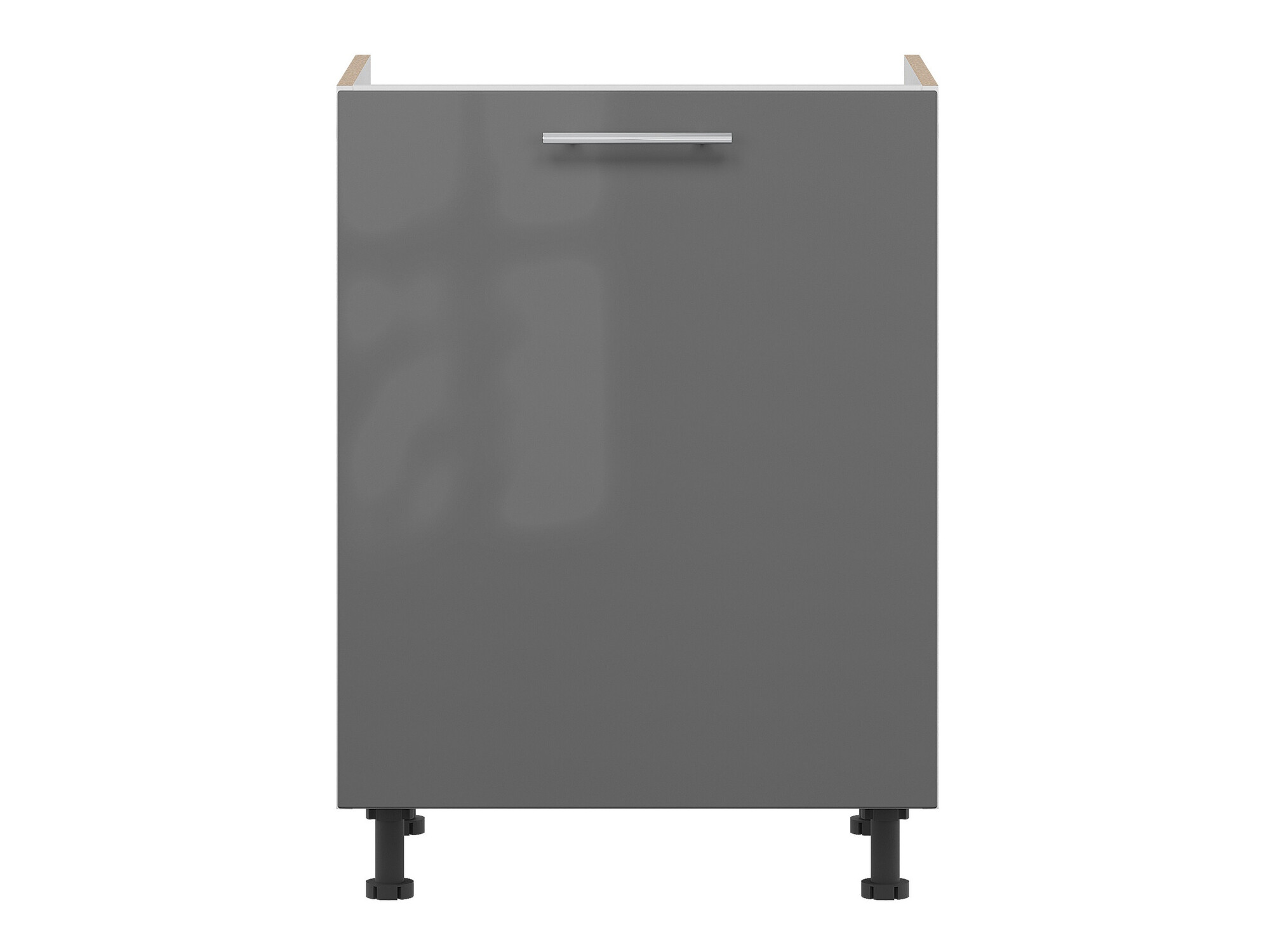 Modular sink cabinet with doors Tiffa Grey 121