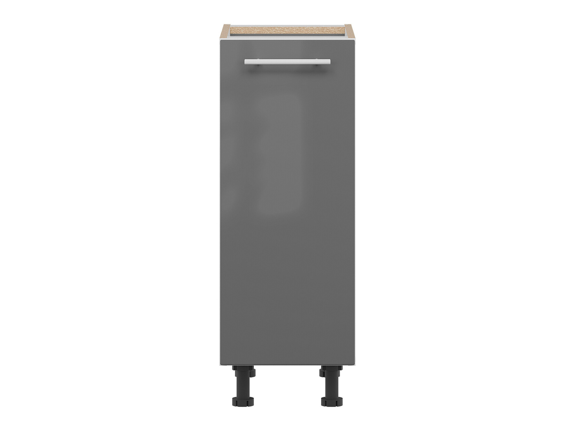 Modular cabinet with doors Tiffa Grey 136