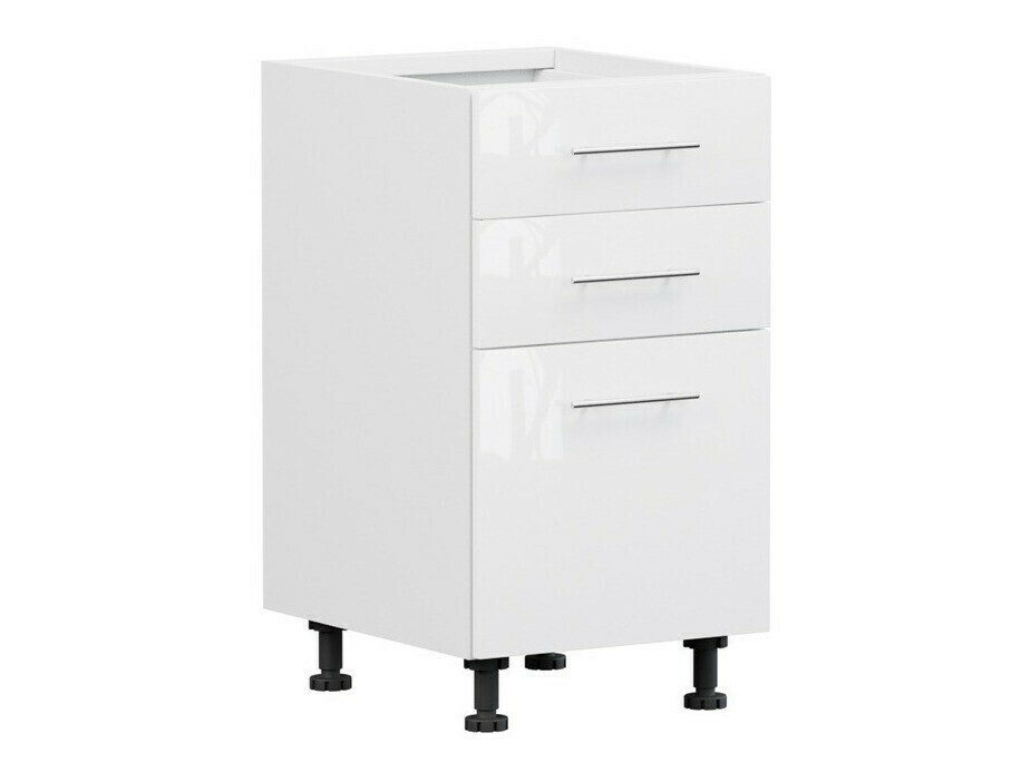 Modular cabinet with drawers Tiffa White 142