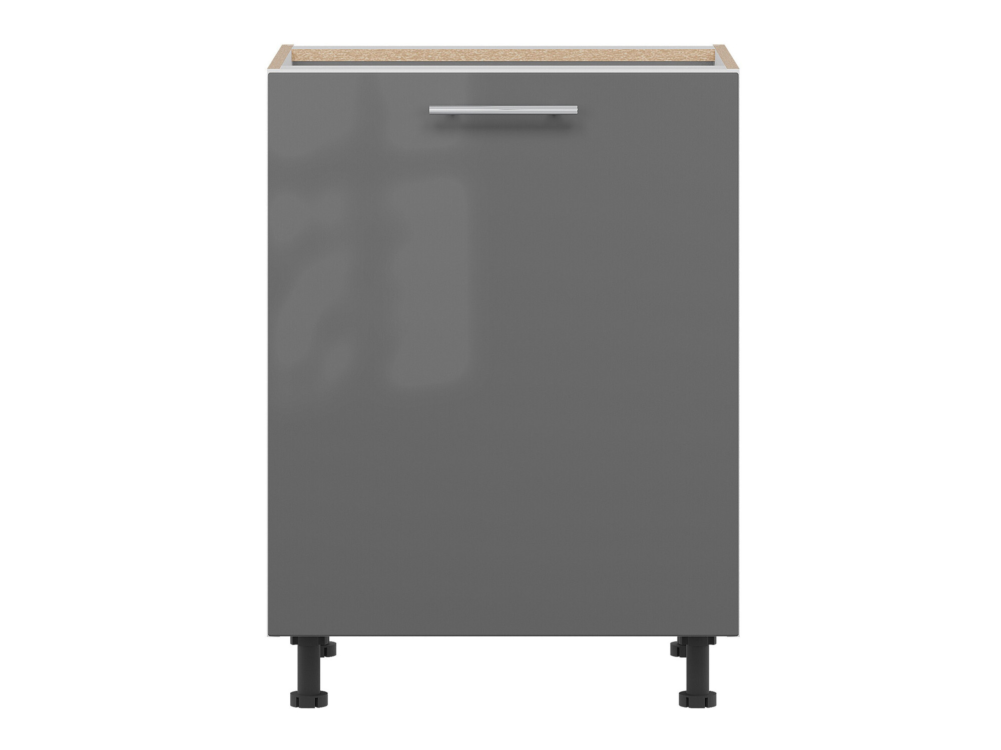 Modular cabinet with doors Tiffa Grey 141