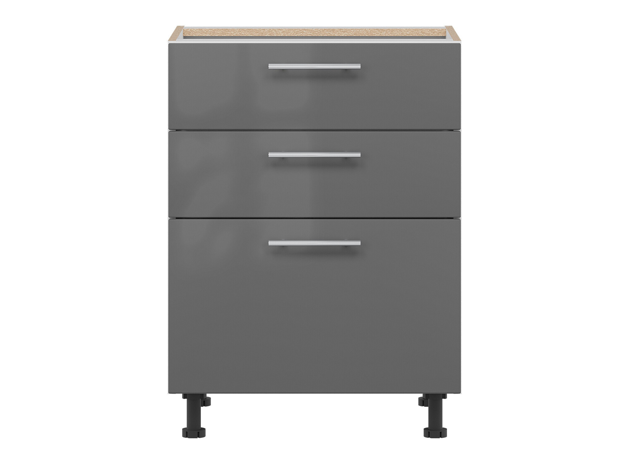 Modular cabinet with drawers Tiffa Grey 142