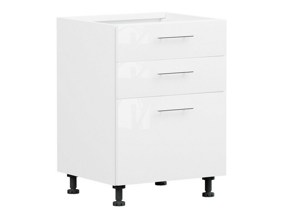 Modular cabinet with drawers Tiffa White 145