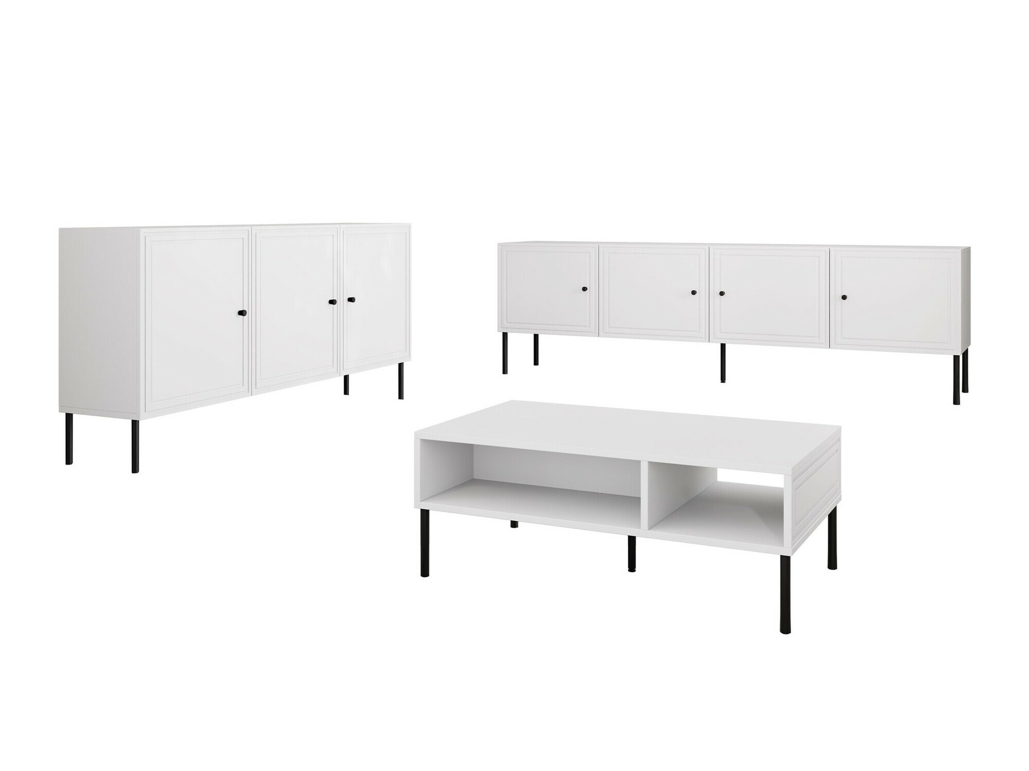 Living room set Celra I (White)