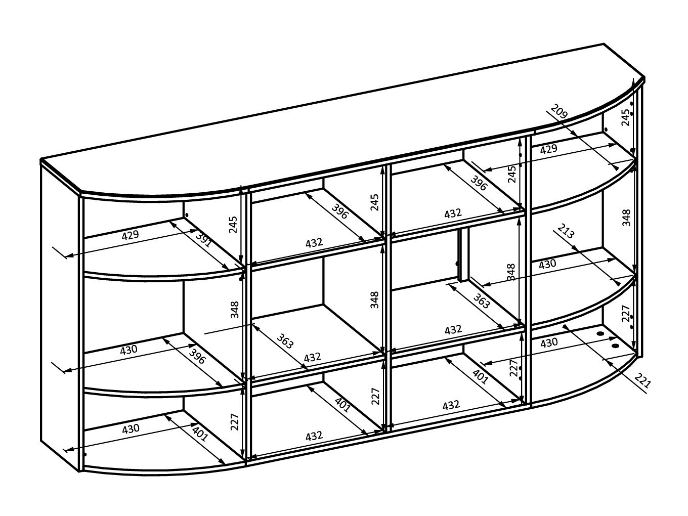 Sideboard Tenelmo 100