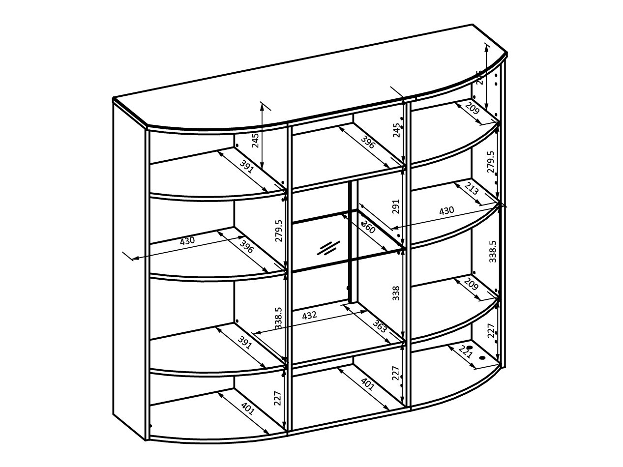 Sideboard Tenelmo 108