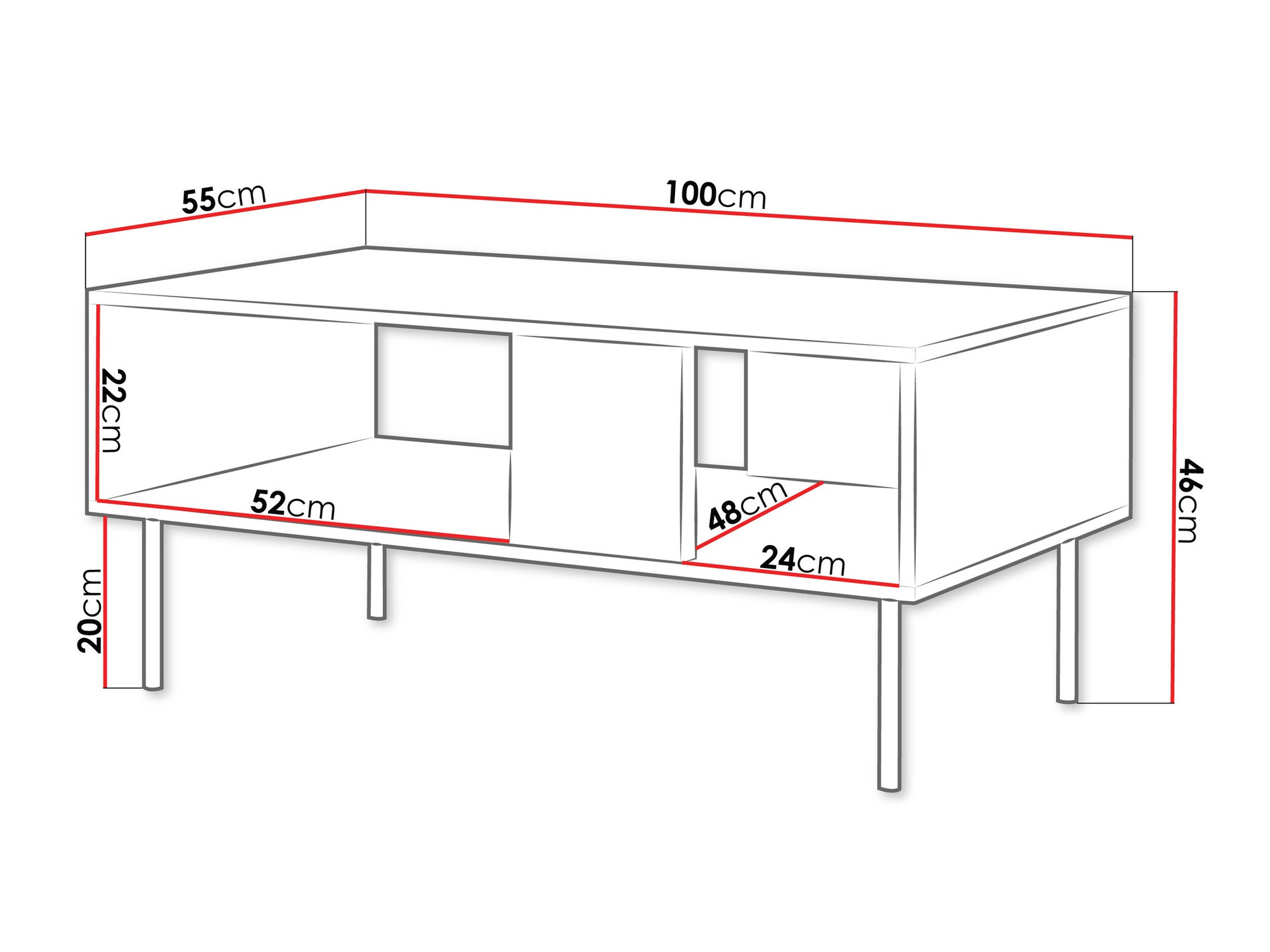 Coffee table Fama