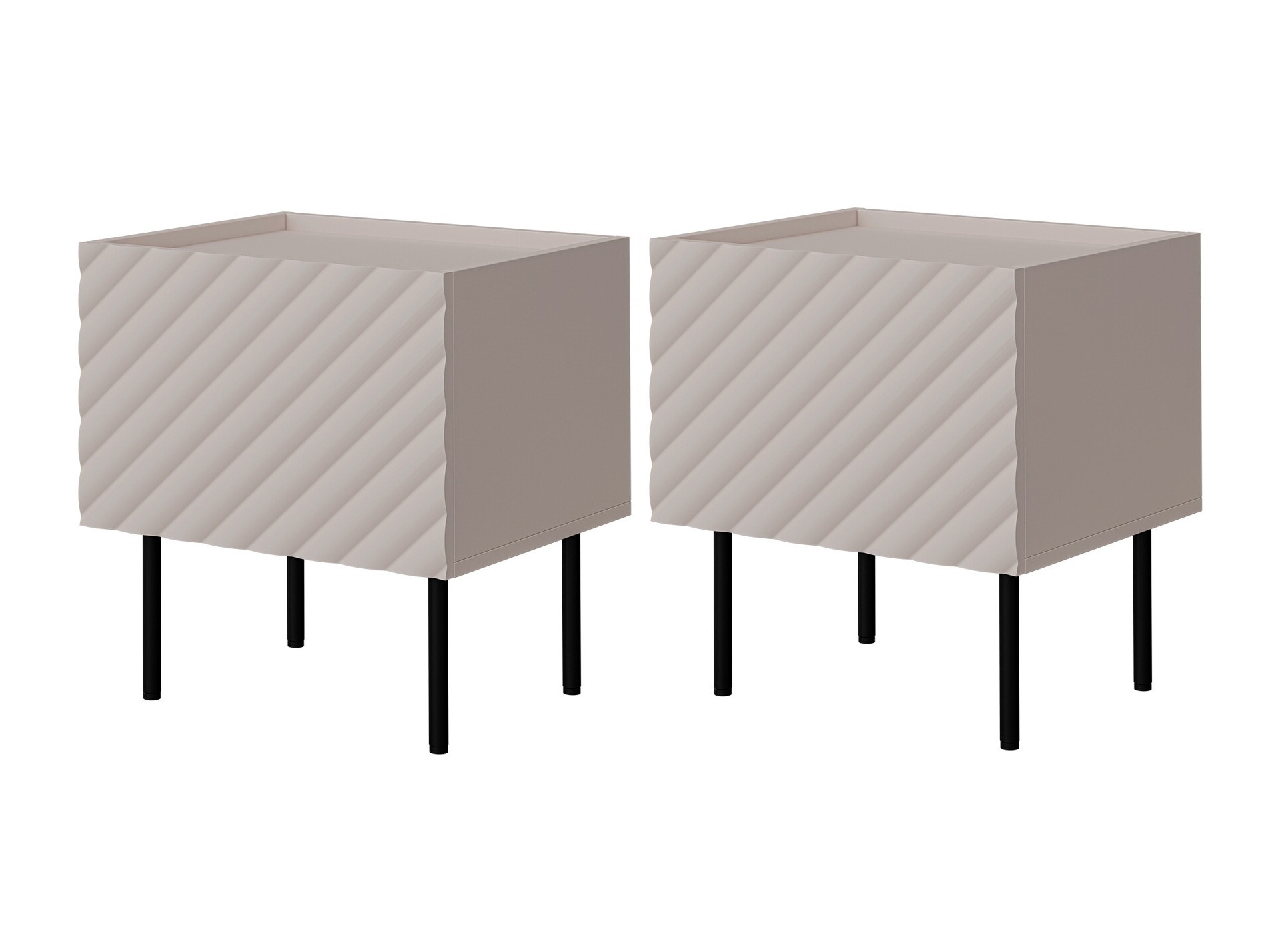 Set of bedside tables Sillen (Cashmere)