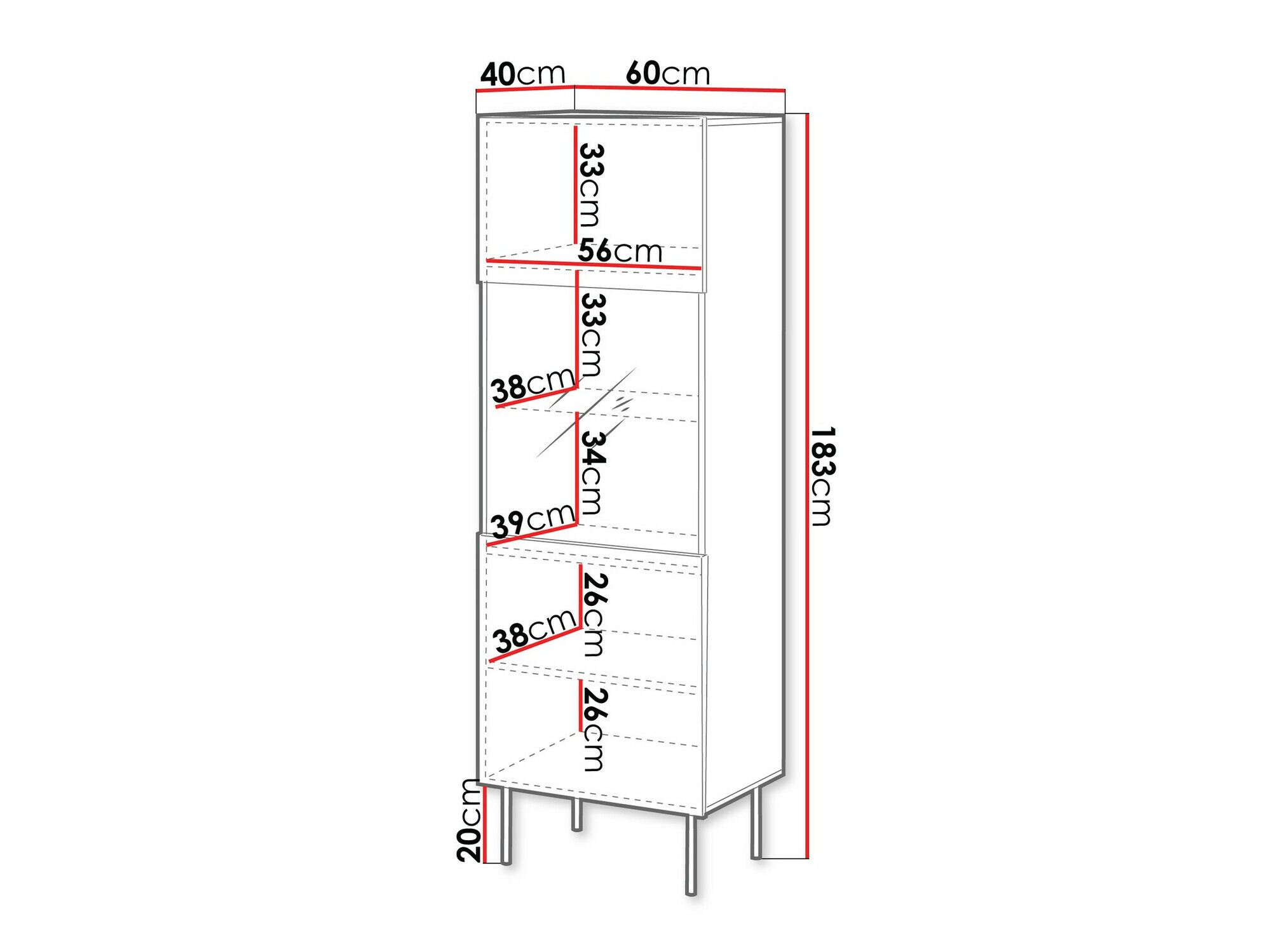 Bookcase Fama