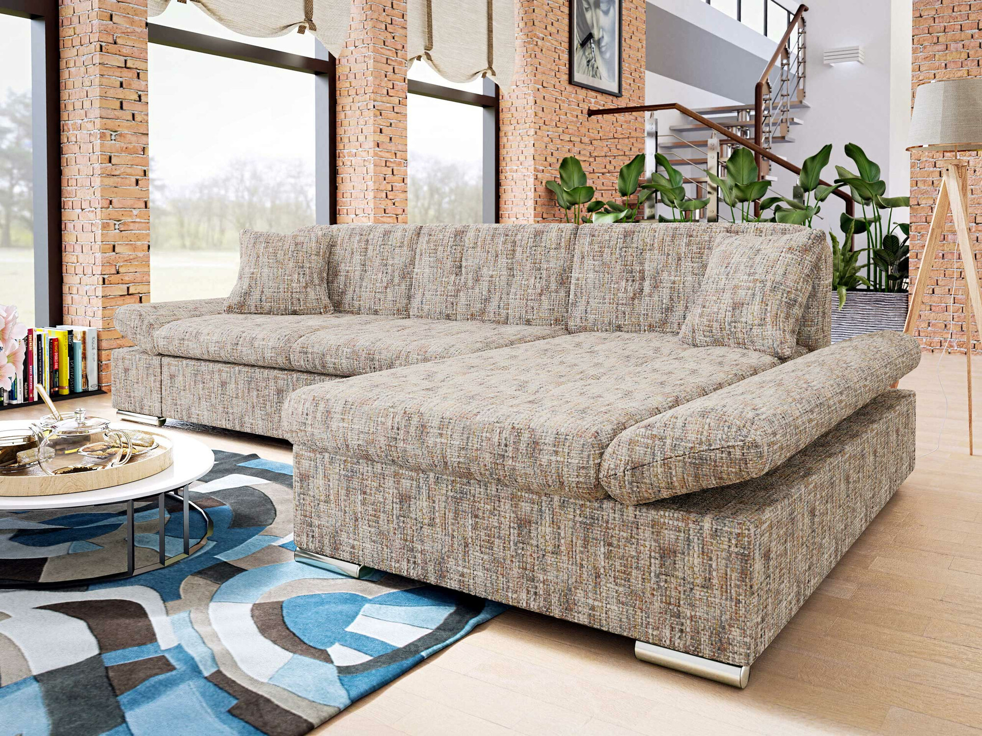 Corner sofa Comfivo Sanitas II (Tracy 211.01)
