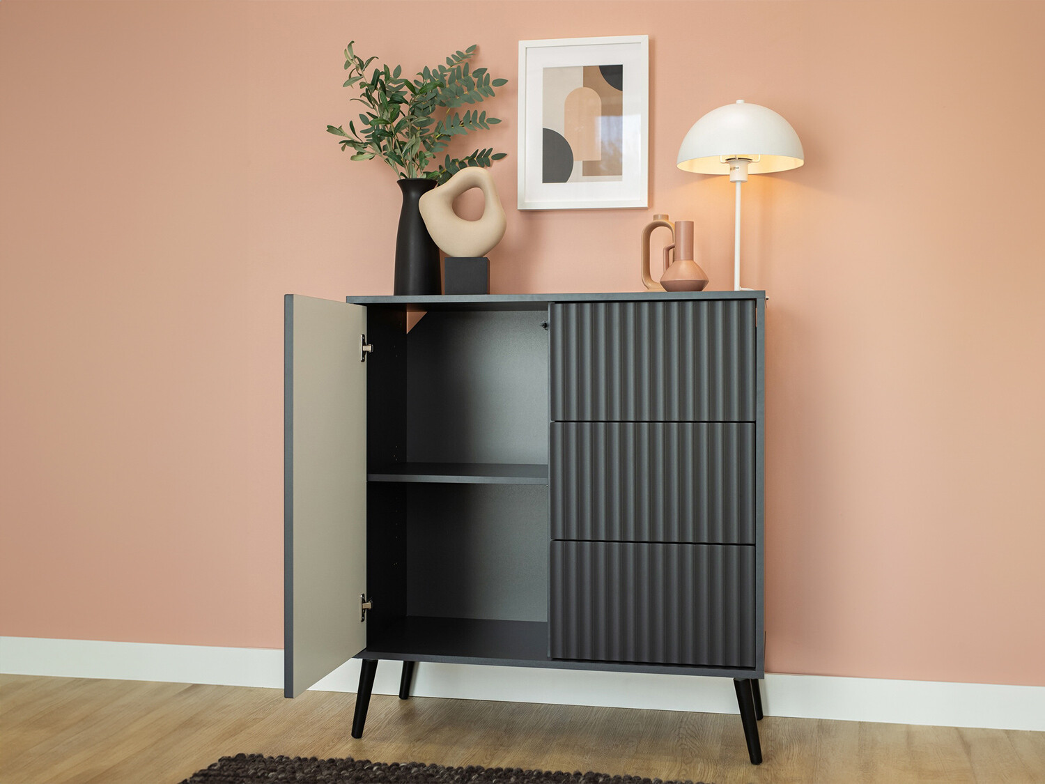 Chest of drawers Cirferi 100 (Anthracite)