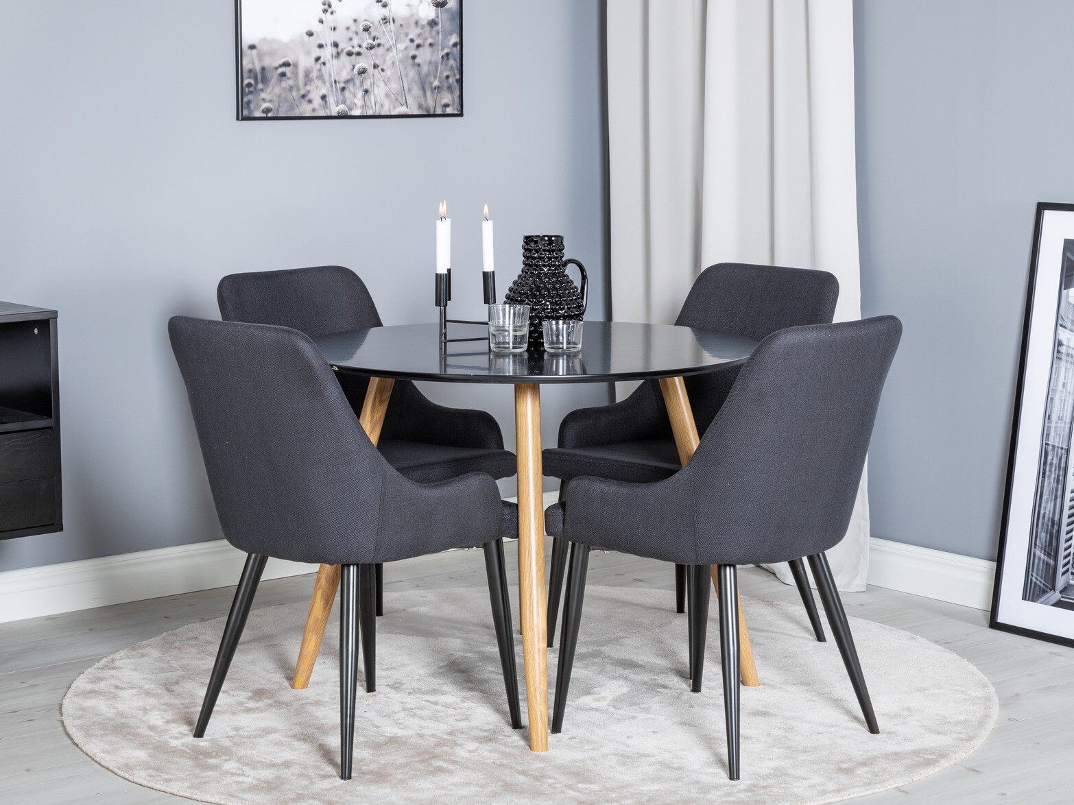 Chair Dallas 114 (Black)
