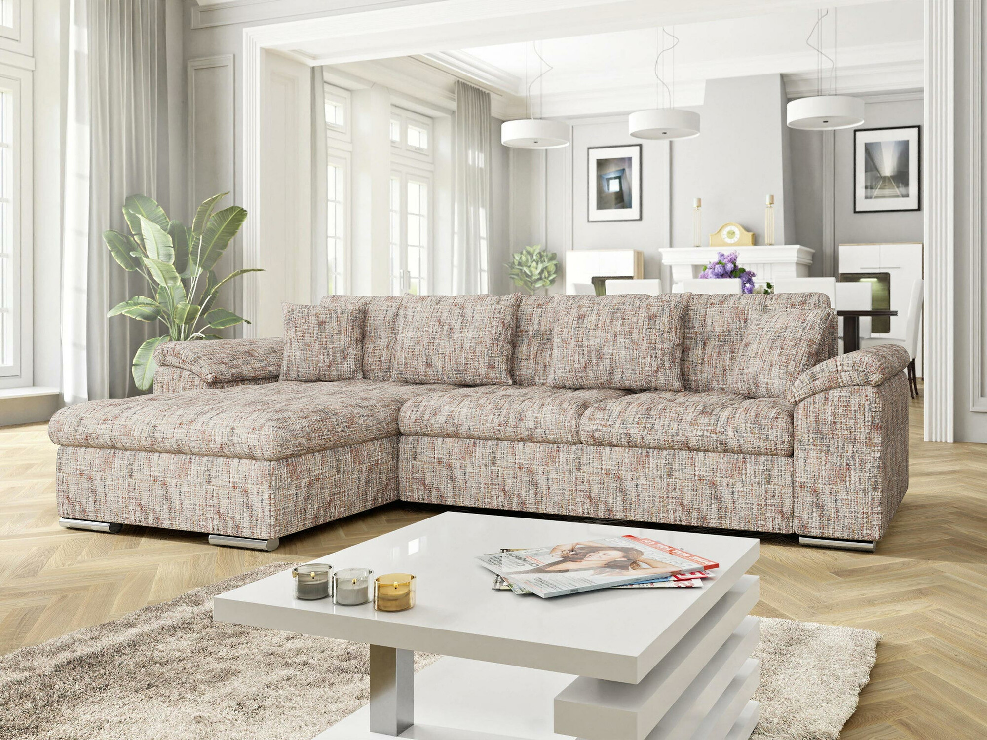 Corner sofa Comfivo Mica II (Tracy 211.01)