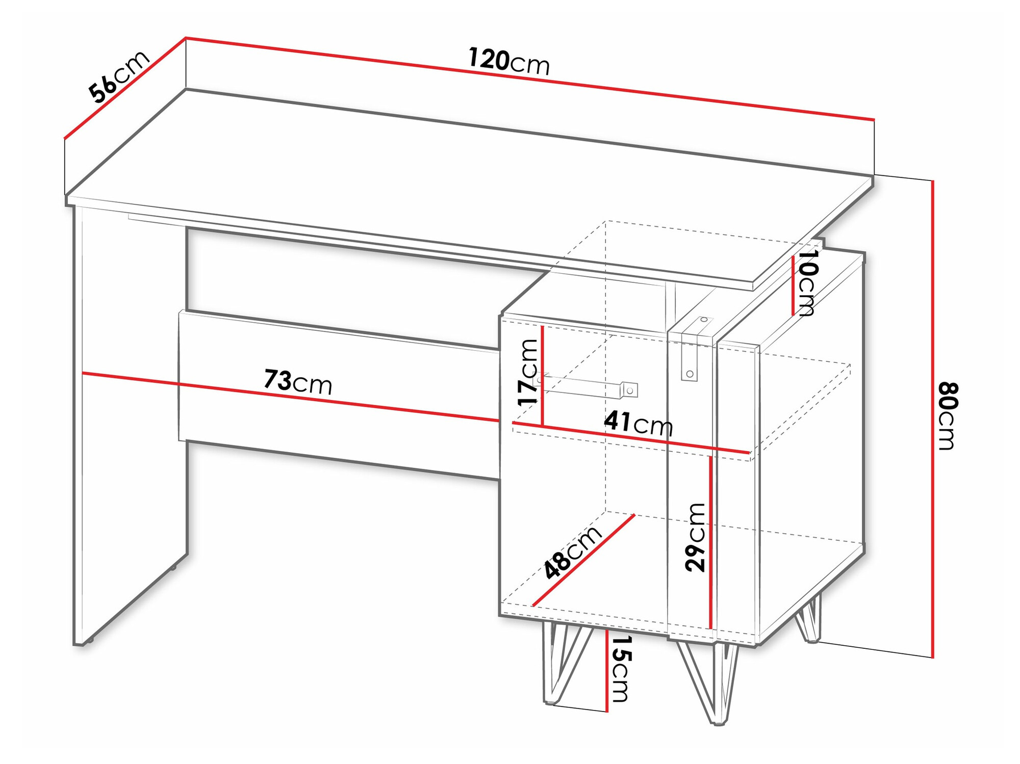 Desk Domdele 108
