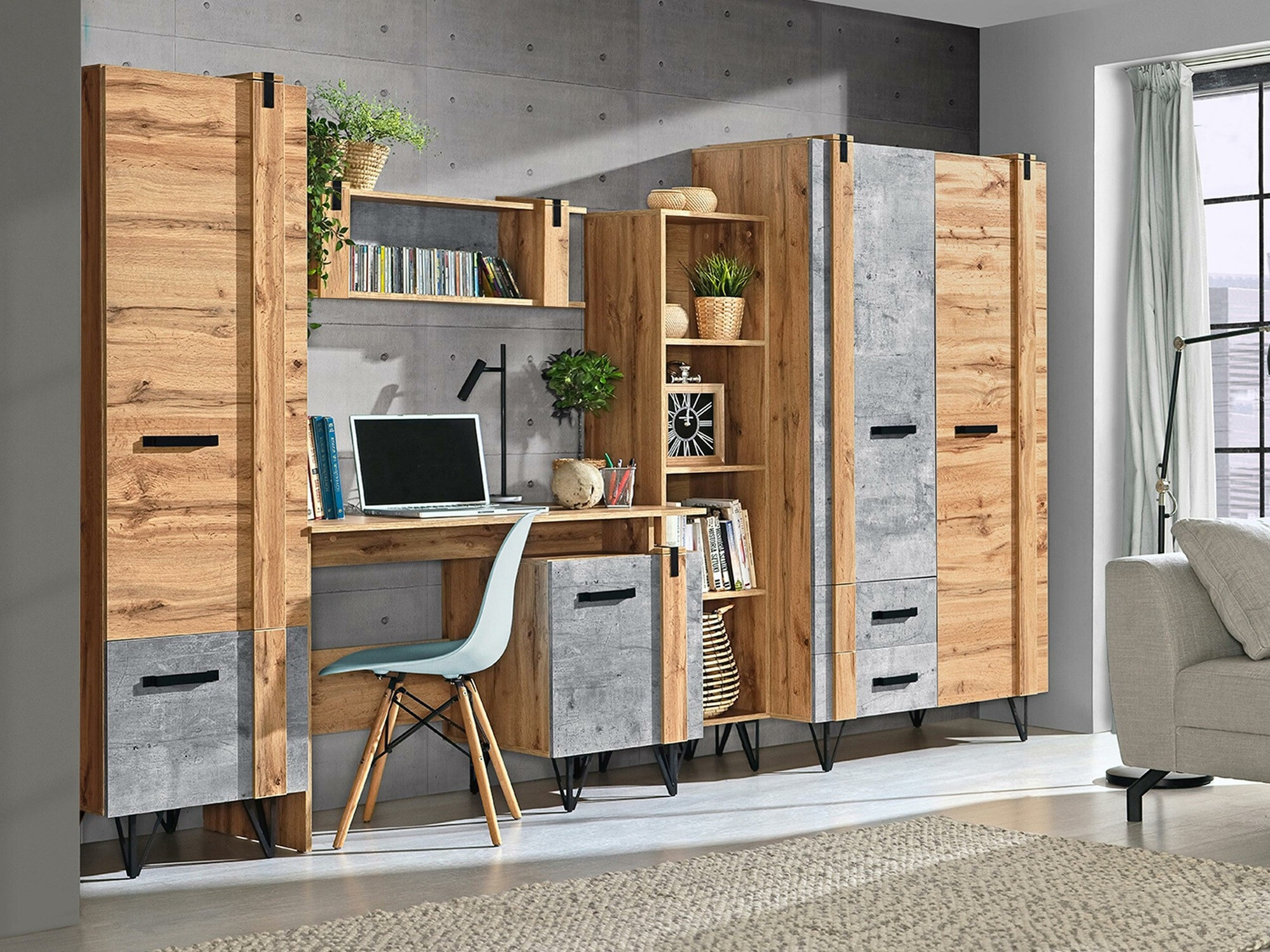 Wardrobe Domdele 100