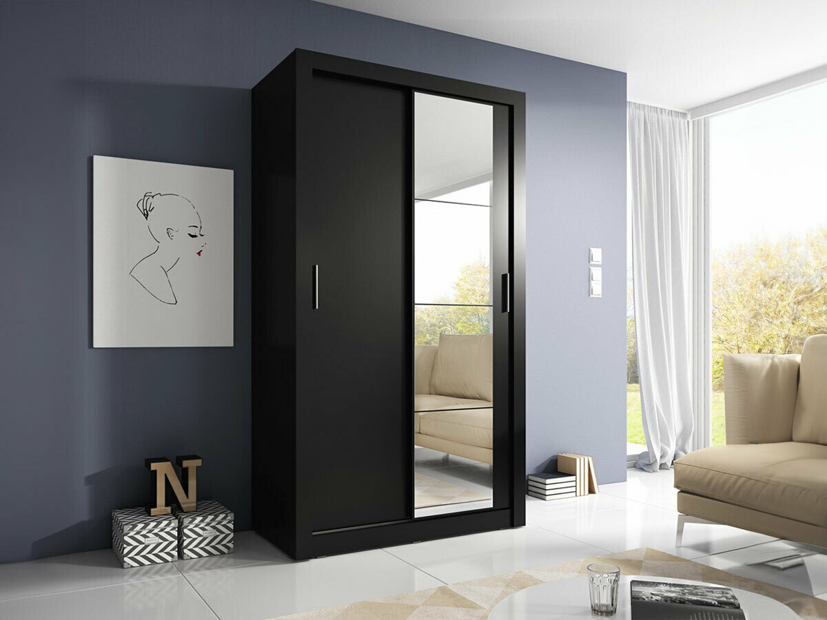 Wardrobe Fresno 118 (Black)