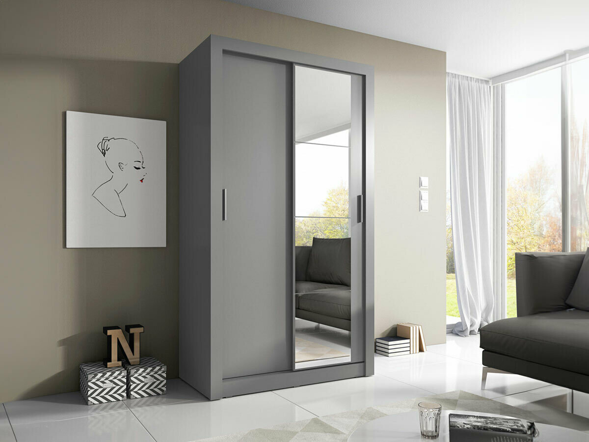 Wardrobe Fresno 118 (Grey)