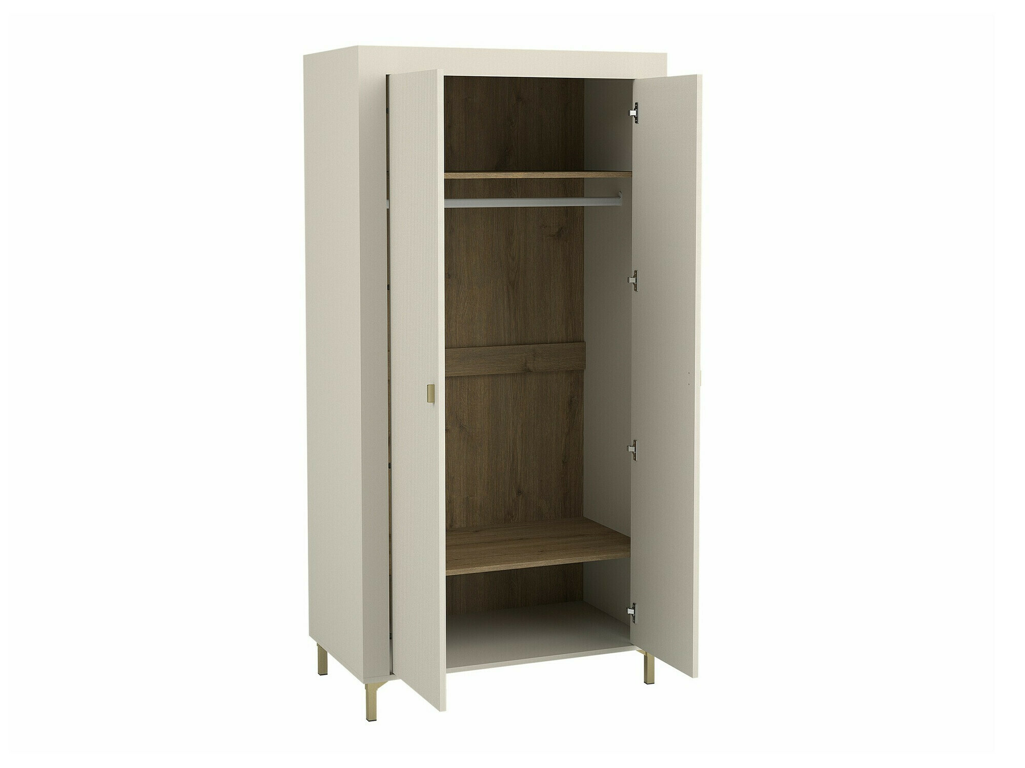 Bedroom set Mormavu 112 (Matte white + Grey)