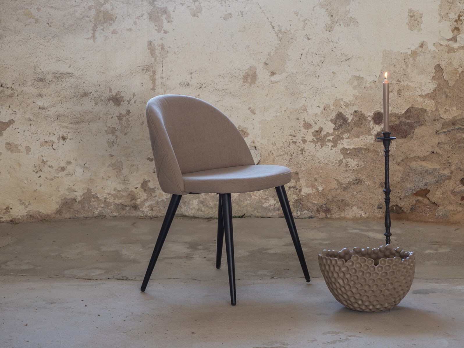 Chair Dallas 2640 (Beige + Black)