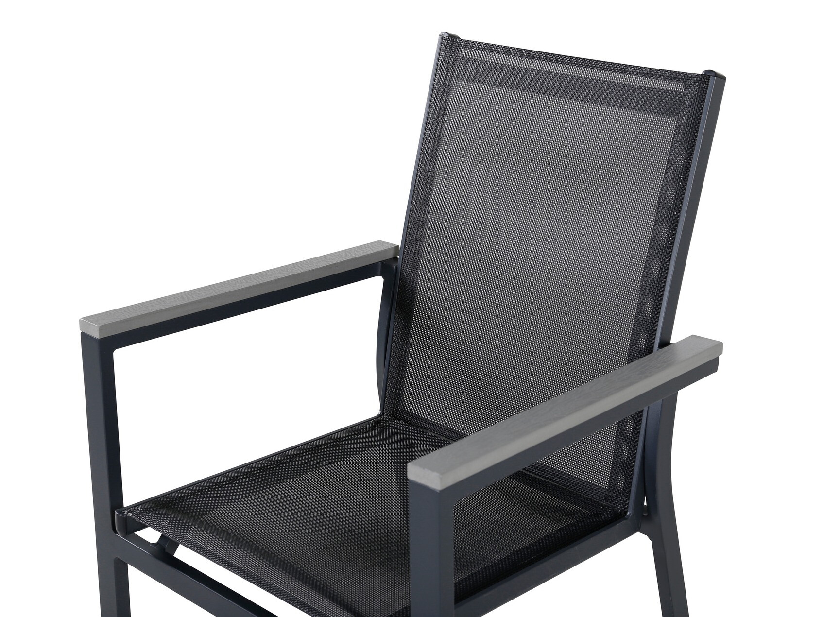 Outdoor chair Dallas 2775 (Black + Grey)