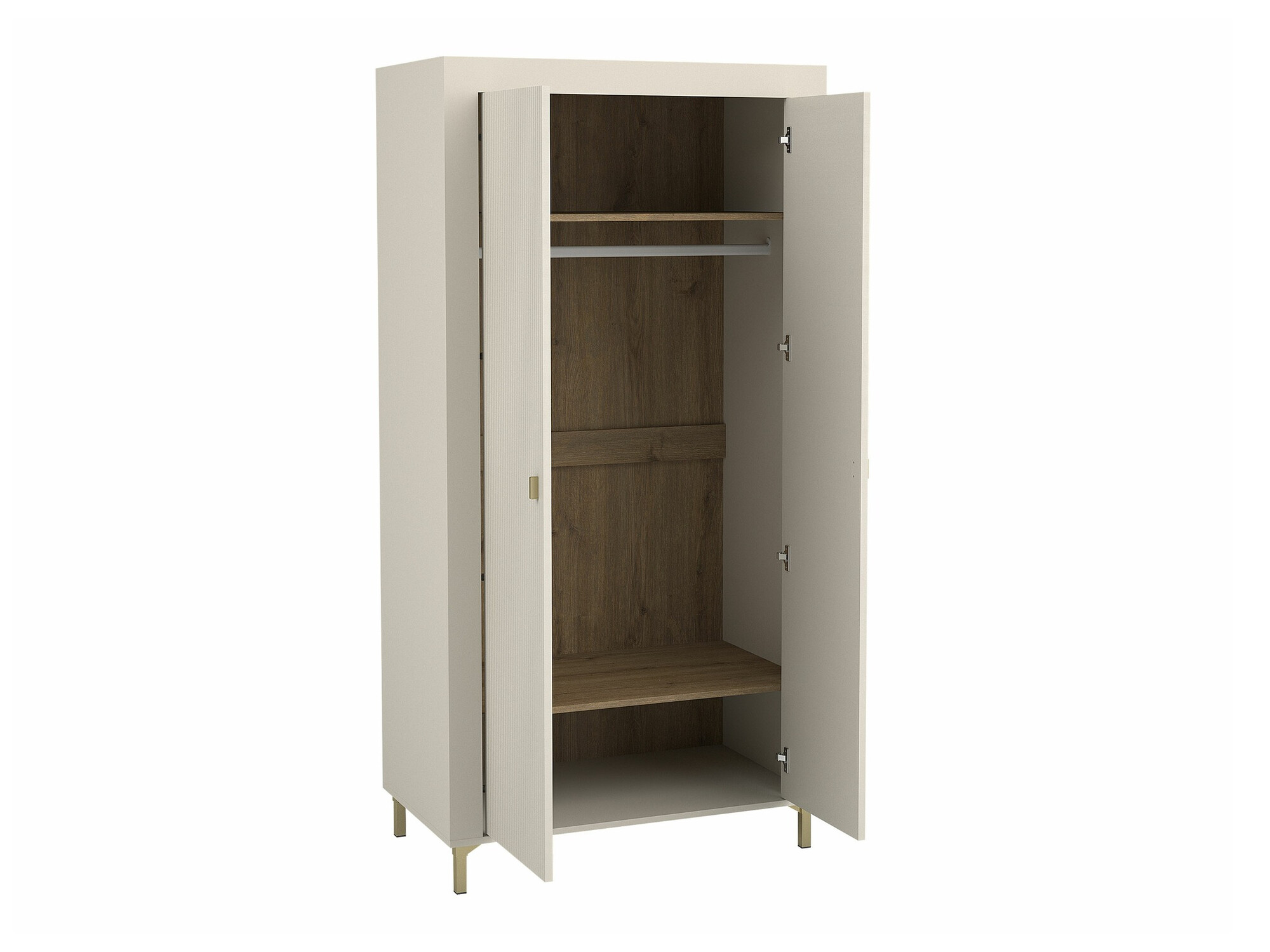 Wardrobe Mormavu 100 (Matte white)