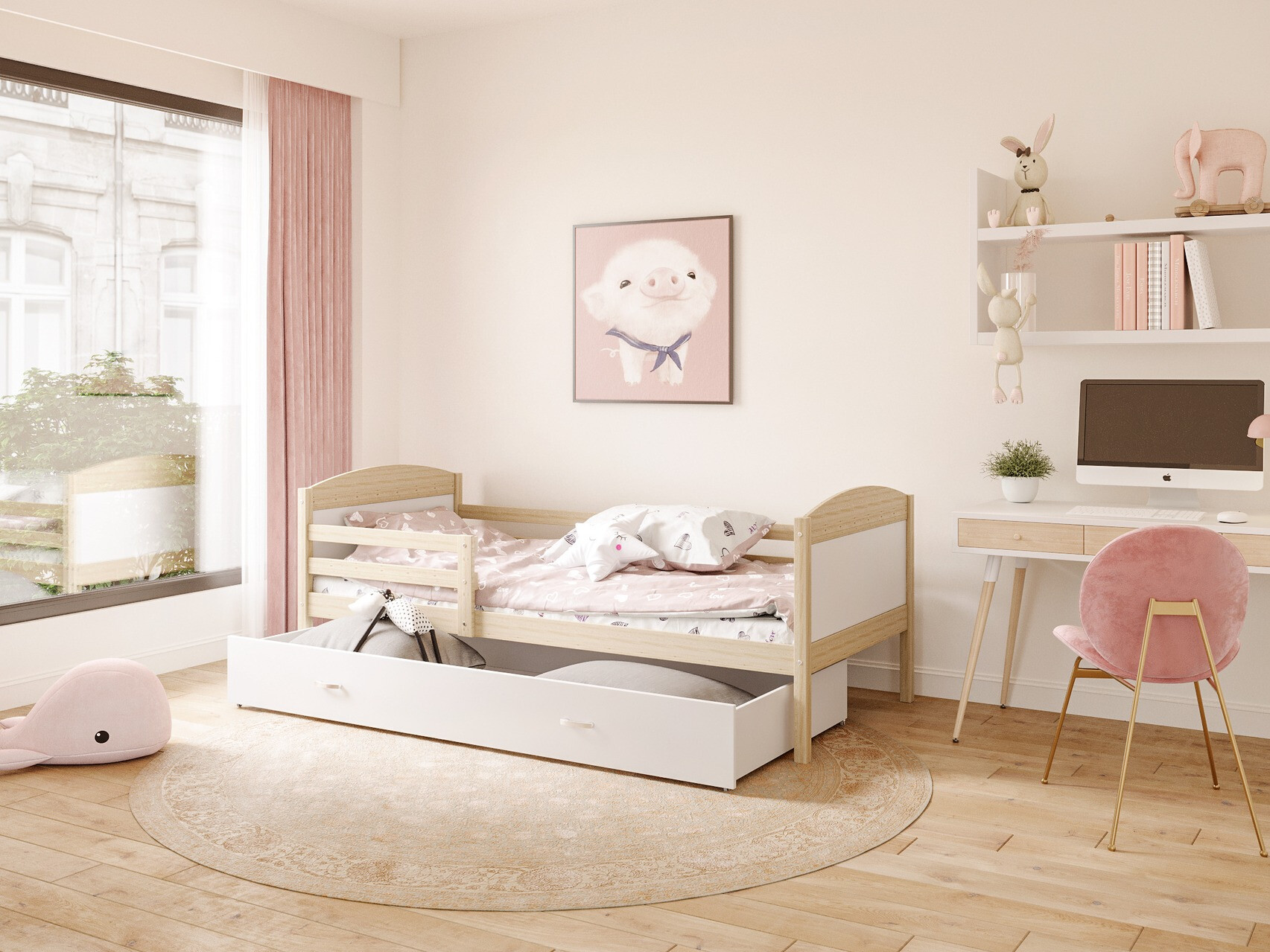Bed Aurora 127 (Pine)