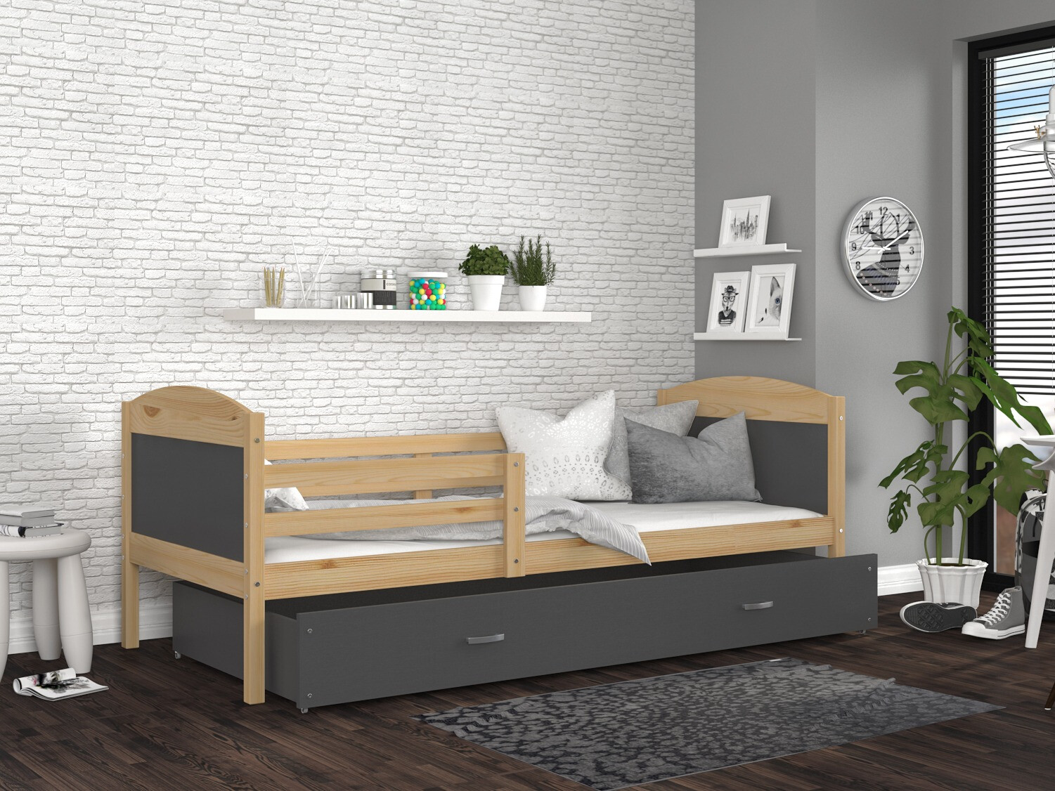 Bed Aurora 127 (Pine)