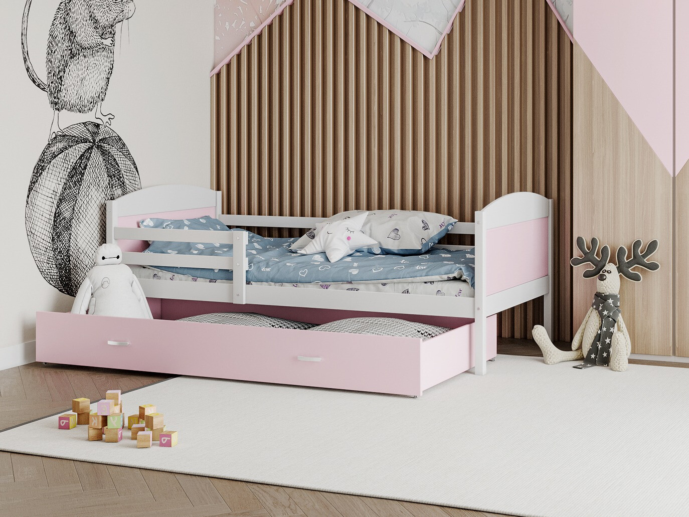 Bed Aurora 127 (White)