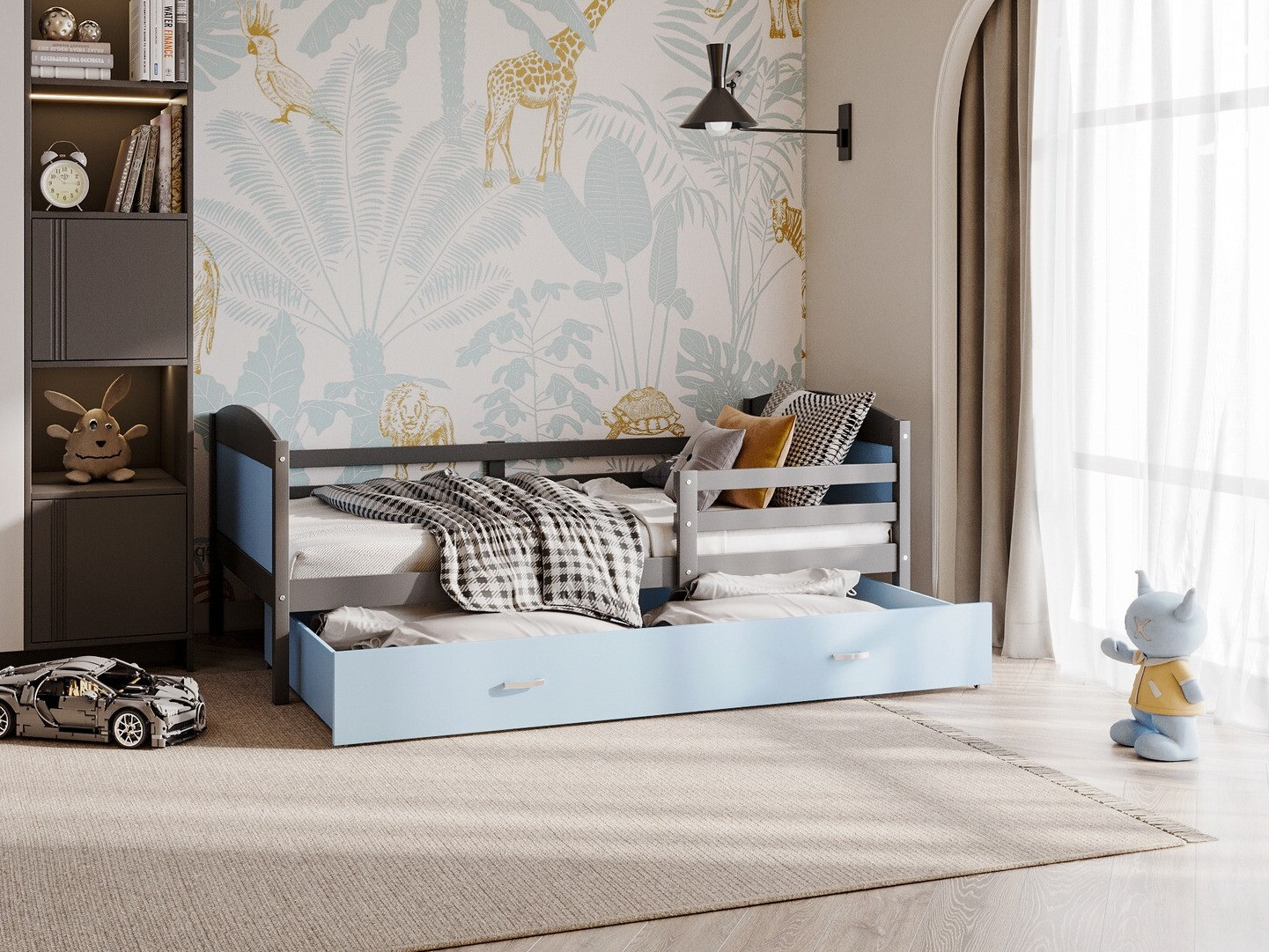 Bed Aurora 129 (Grey)