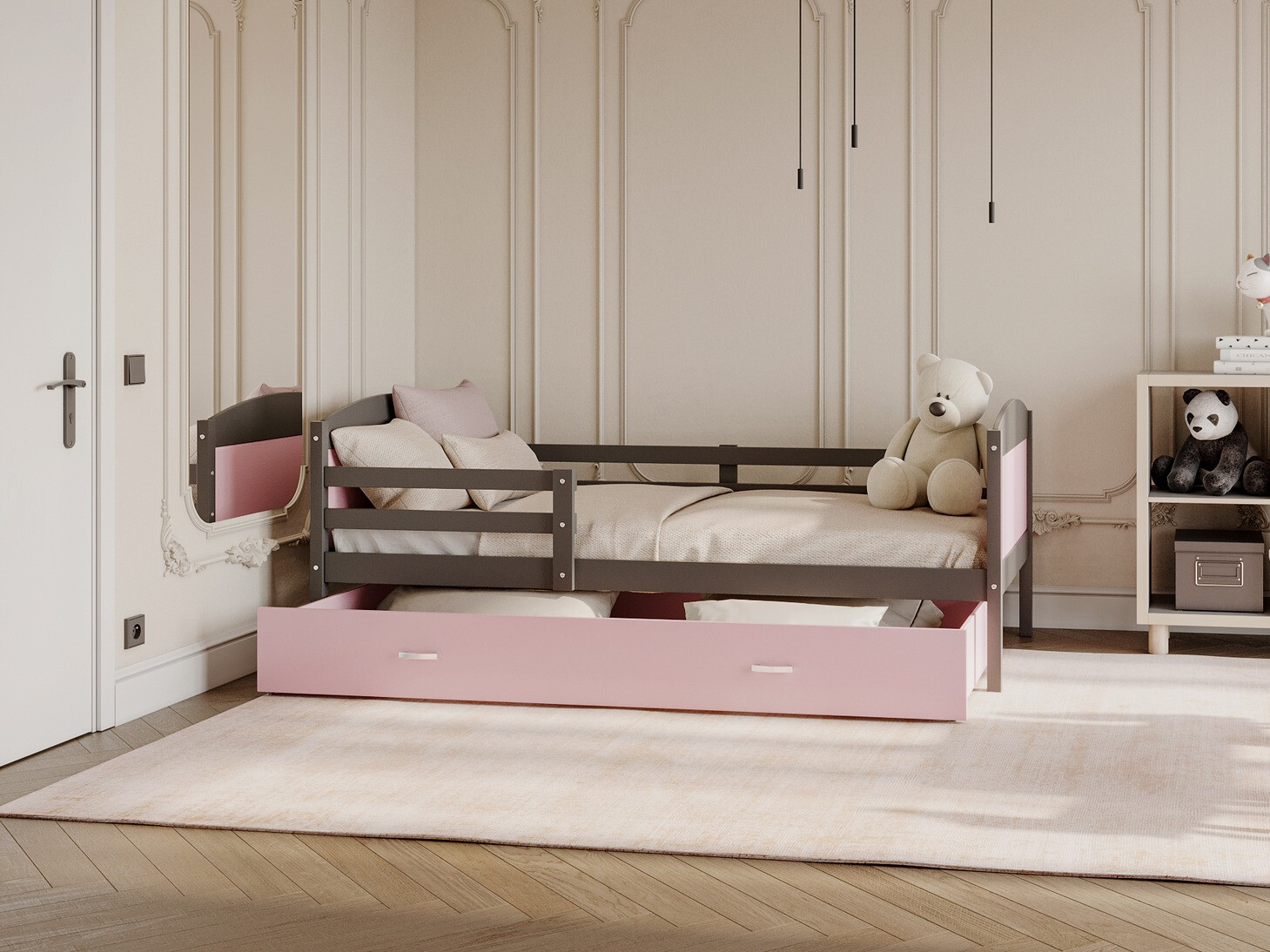 Bed Aurora 129 (Grey)