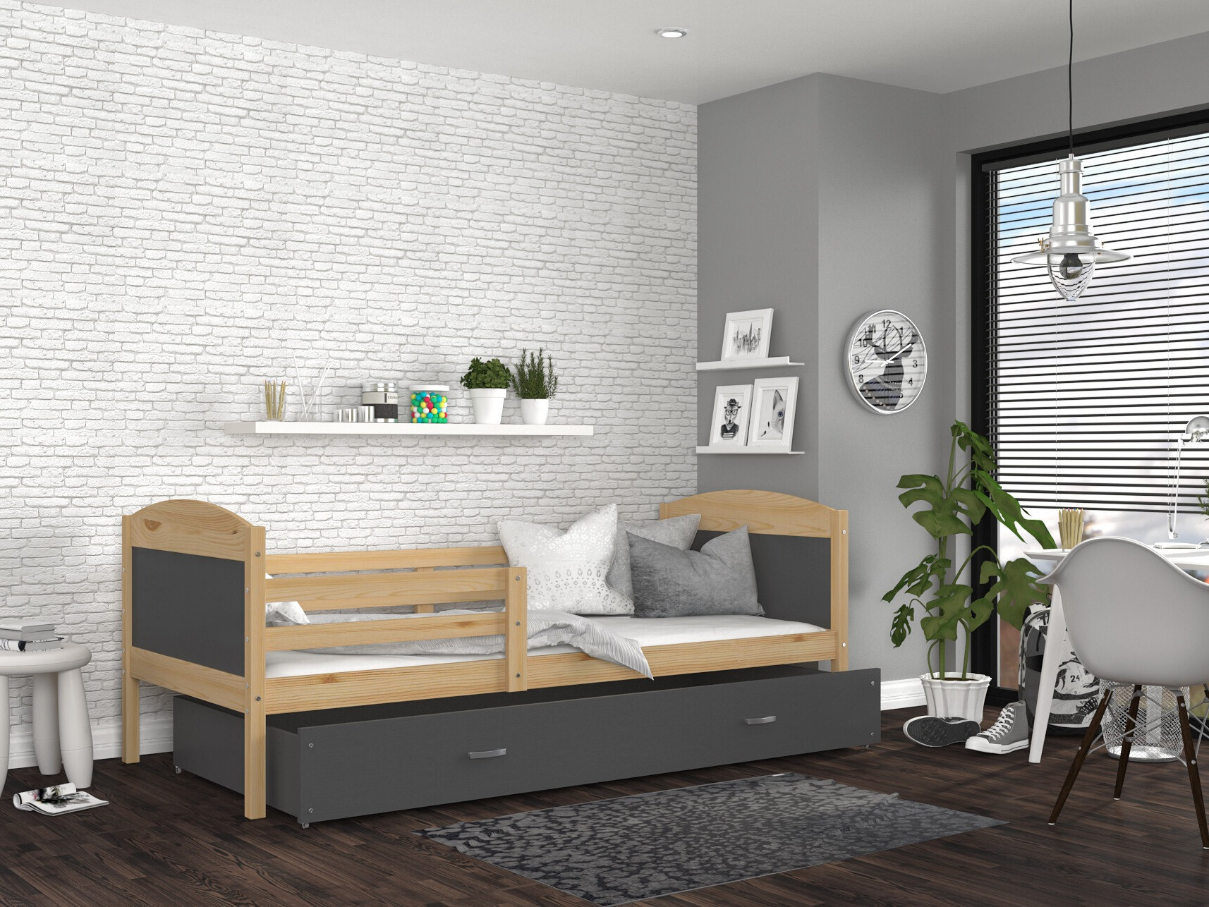 Bed Aurora 129 (Pine)