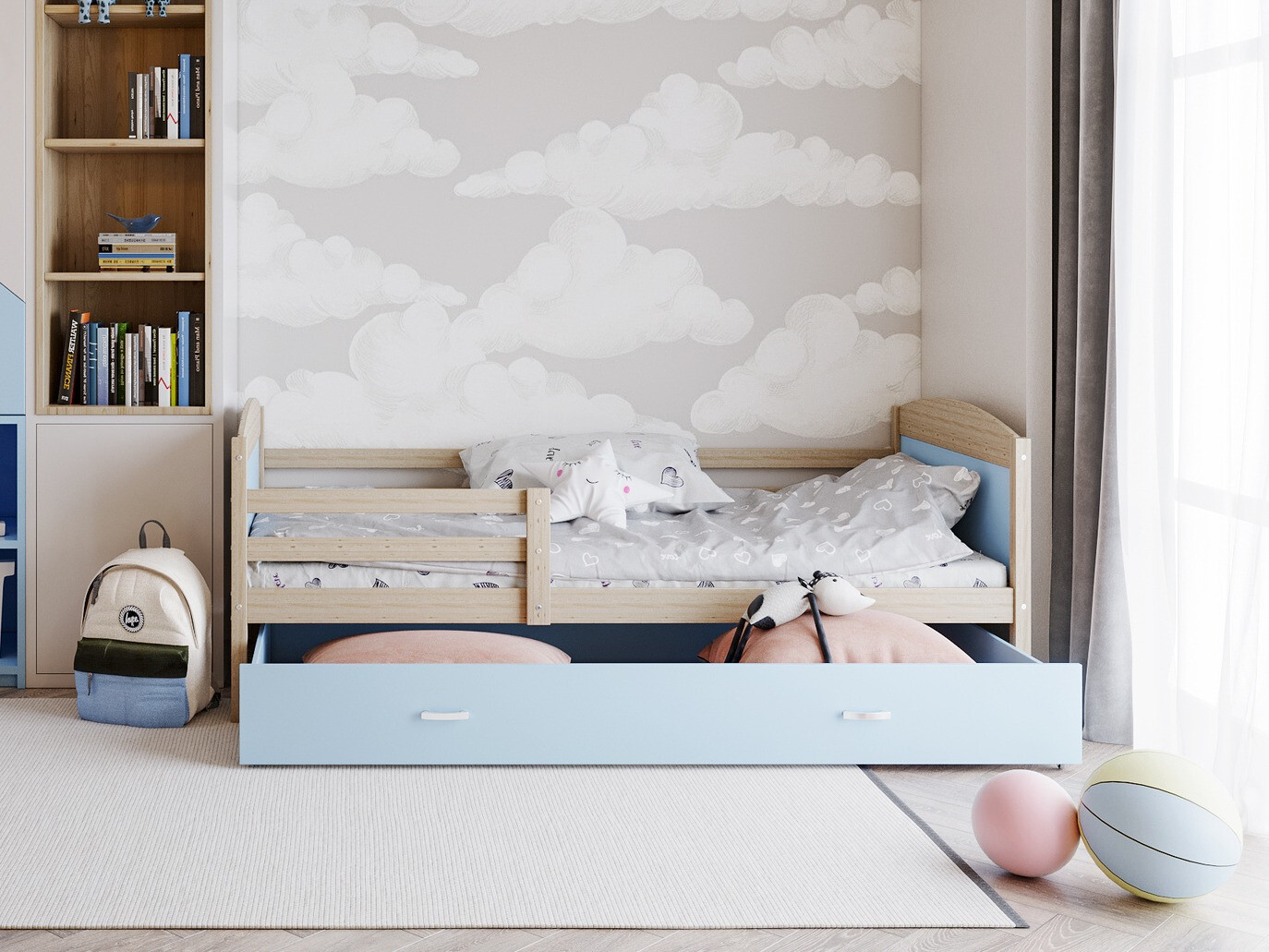 Bed Aurora 129 (Pine)
