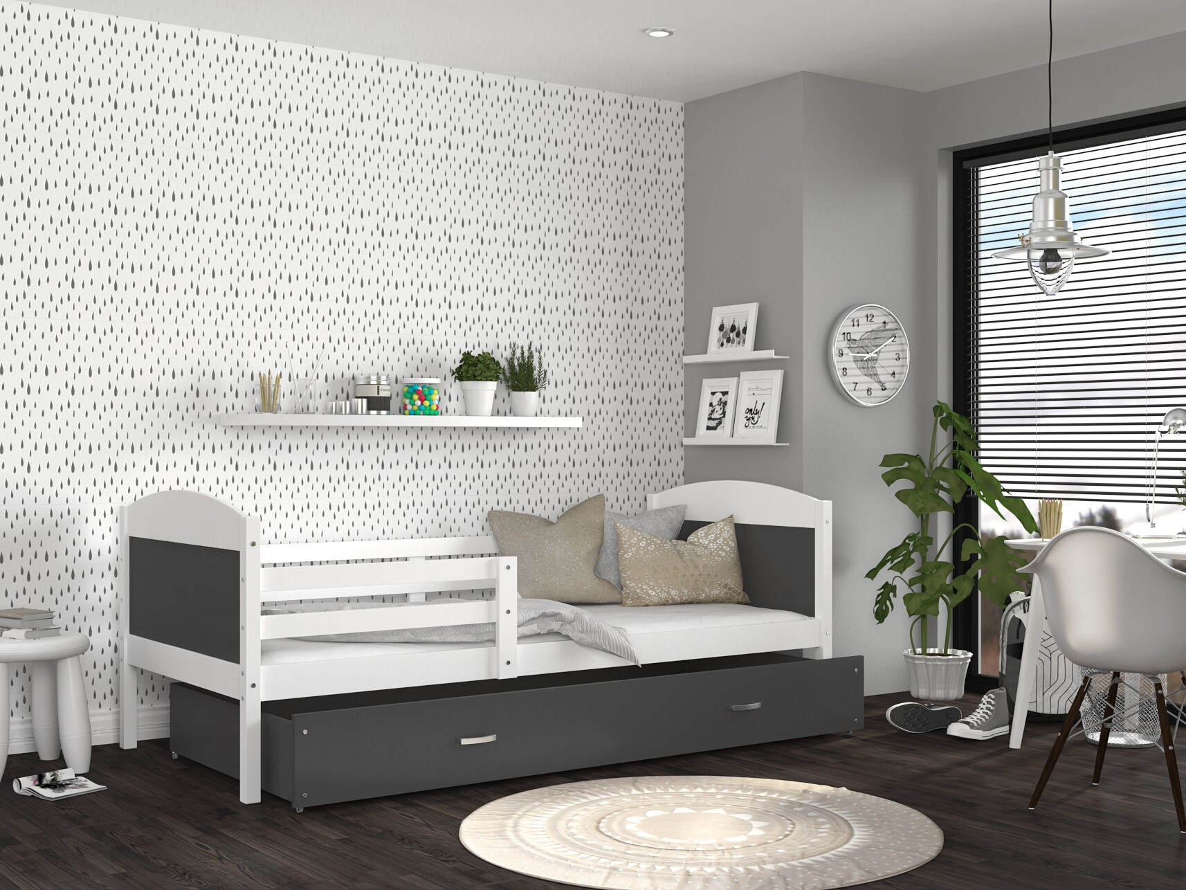 Bed Aurora 129 (White)