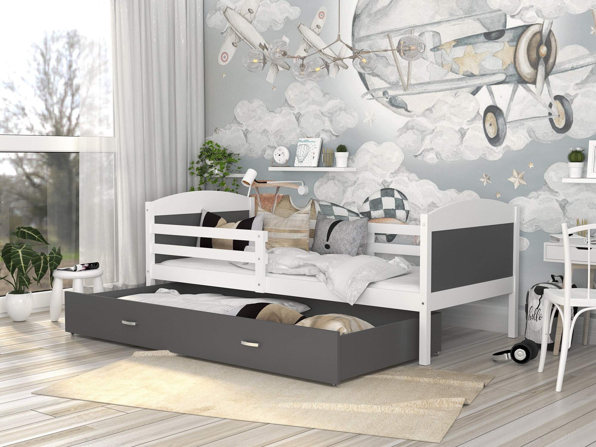 Bed Aurora 129 (White)